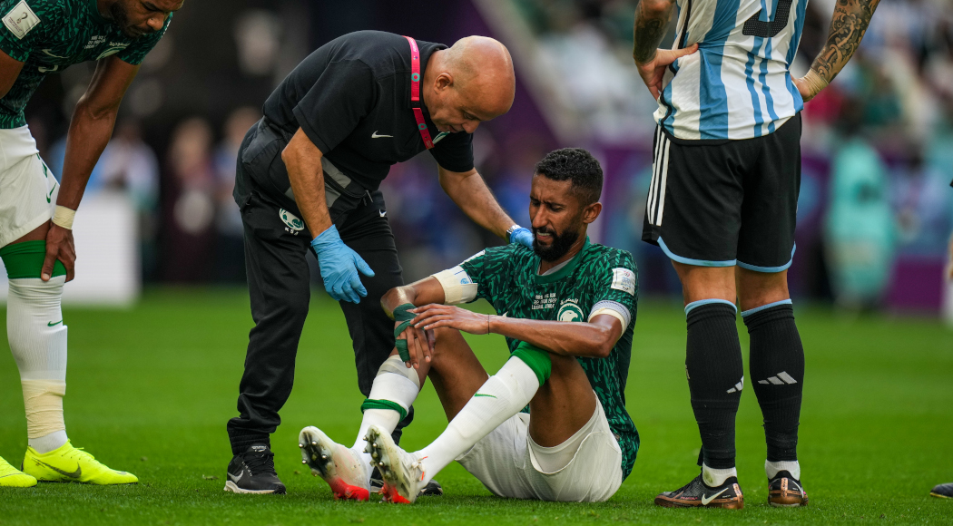 Saudi Arabia's injured Al-Faraj out of the World Cup