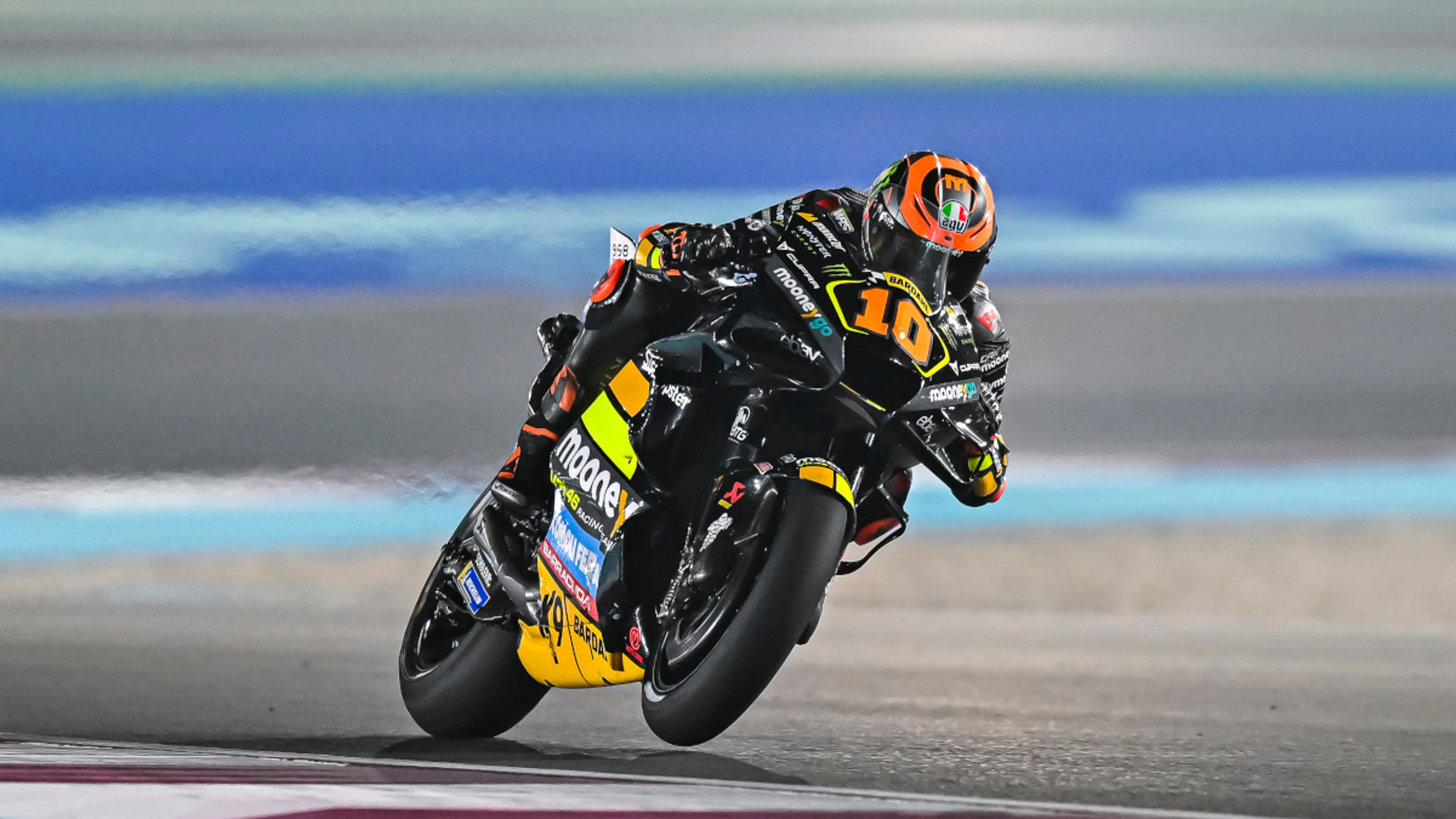 Marini obliterates lap record to take pole at Qatar Grand Prix