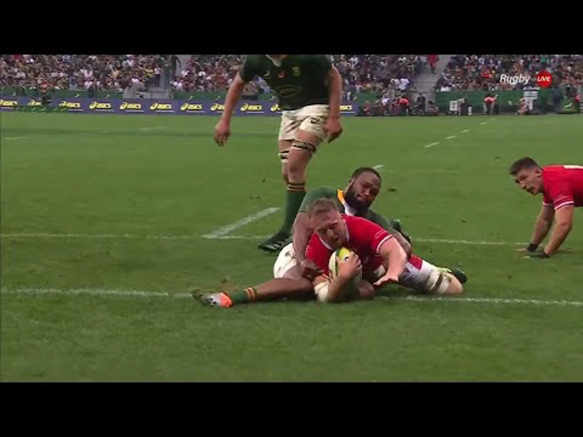 Tommy Reffell with a Spectacular Try vs South Africa