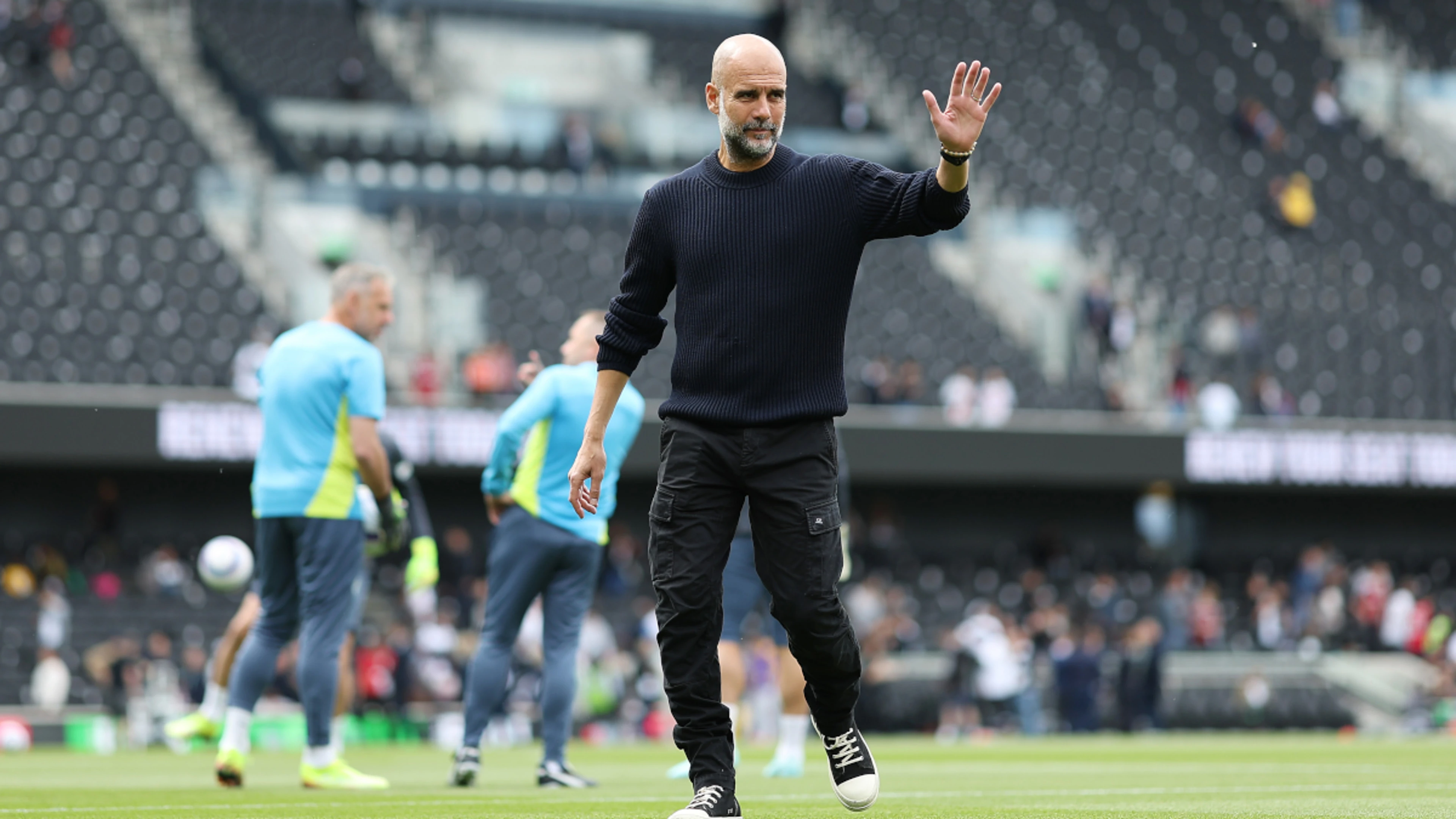 Guardiola refuses to guarantee Man City title challenge next season