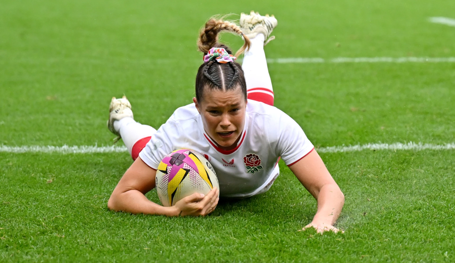 England women rack up record score with 92-3 win over Samoa