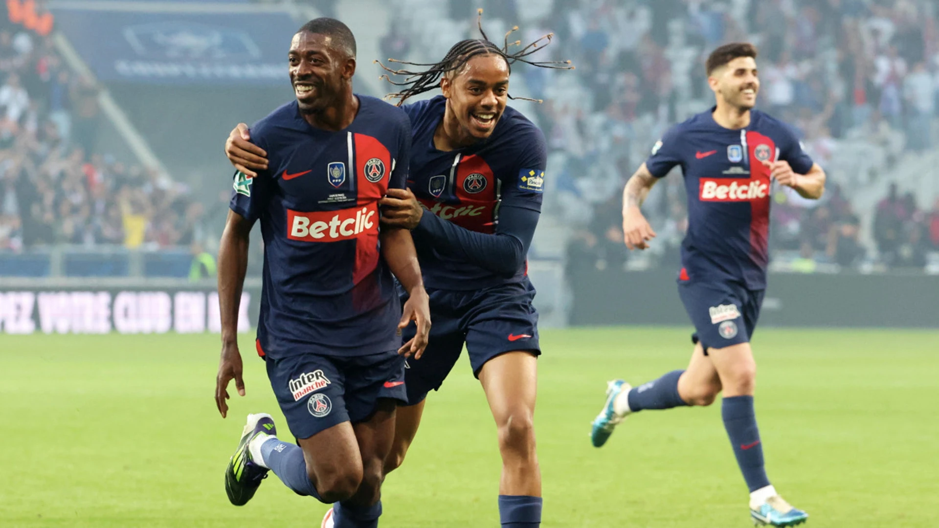 PSG win French Cup final on Mbappe's farewell appearance