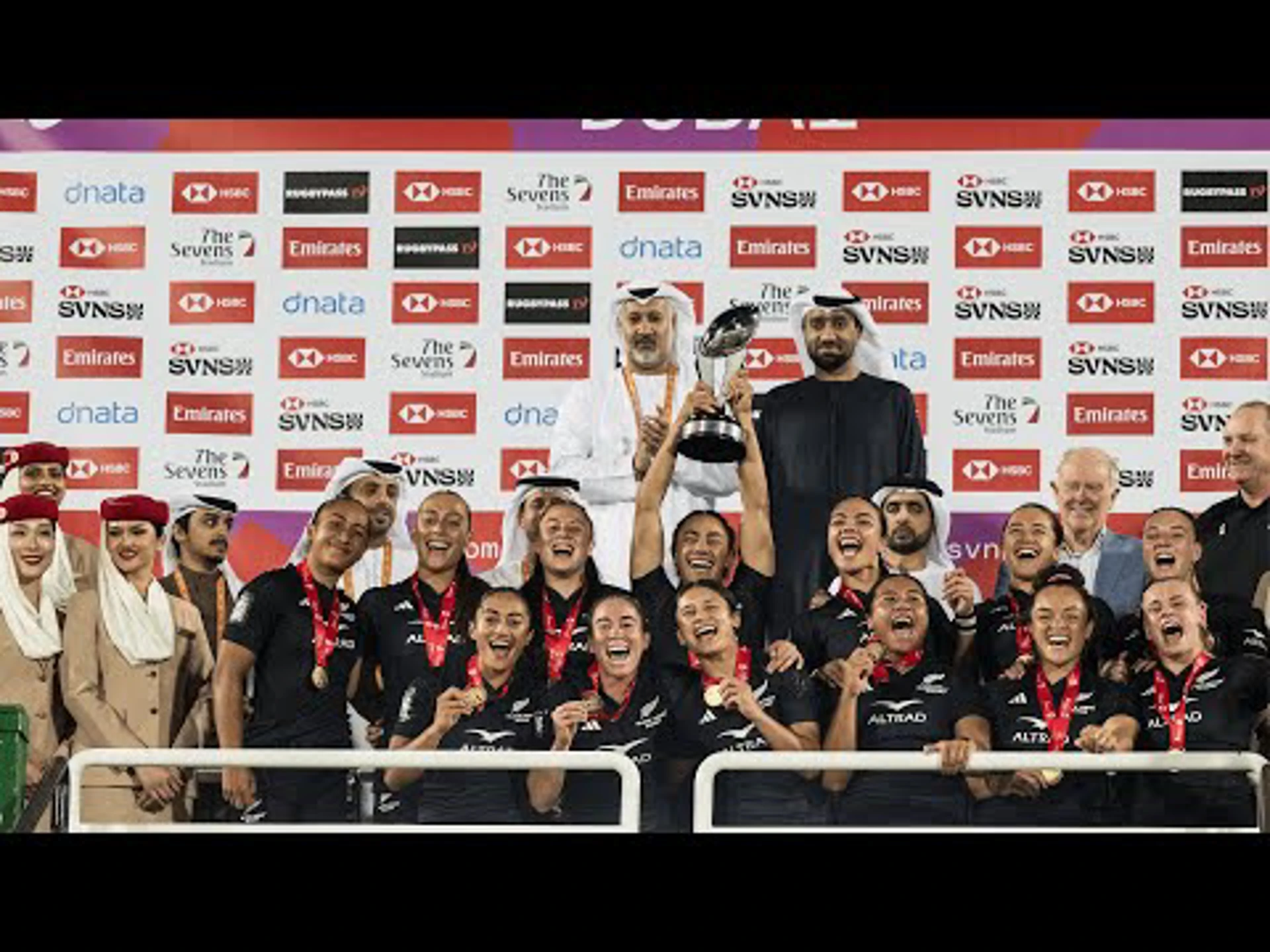 New Zealand v Australia | Cup Final | Match Highlights | World Rugby HSBC Womens Sevens Series Dubai