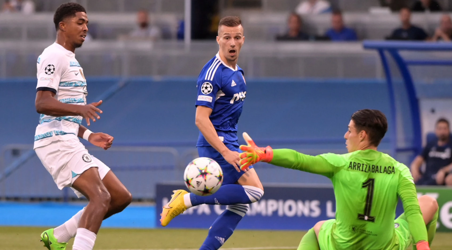 Dinamo Zagreb stun Chelsea in UCL opener