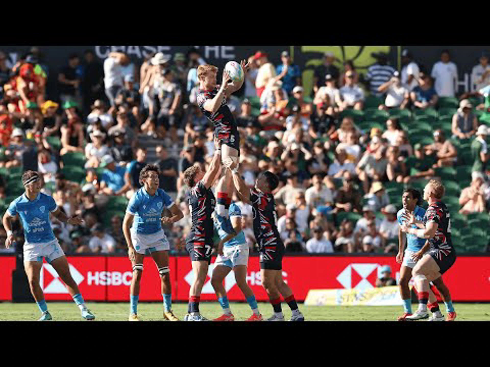 Uruguay v Great Britain | 7th Place Play-off | Highlights | World Rugby HSBC Sevens Series Perth