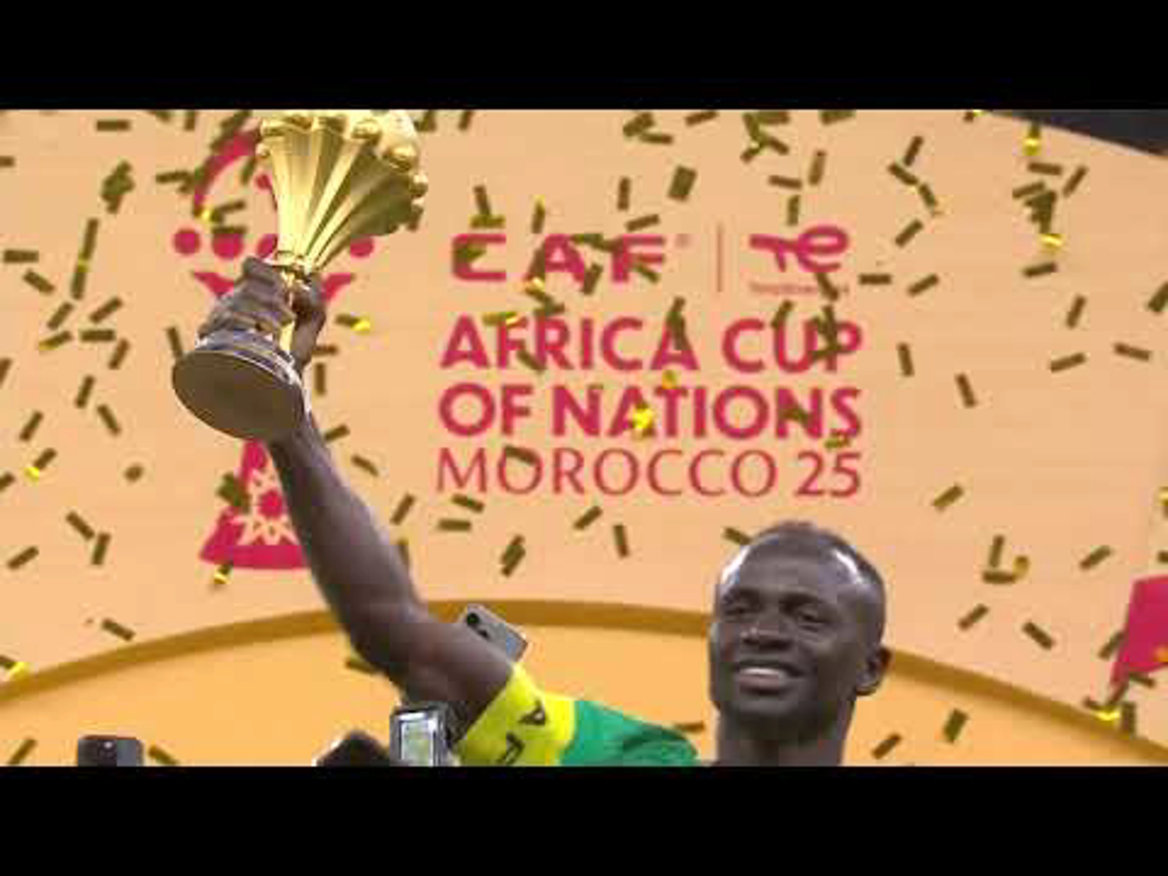AFCON FINAL | Trophy to Senegal