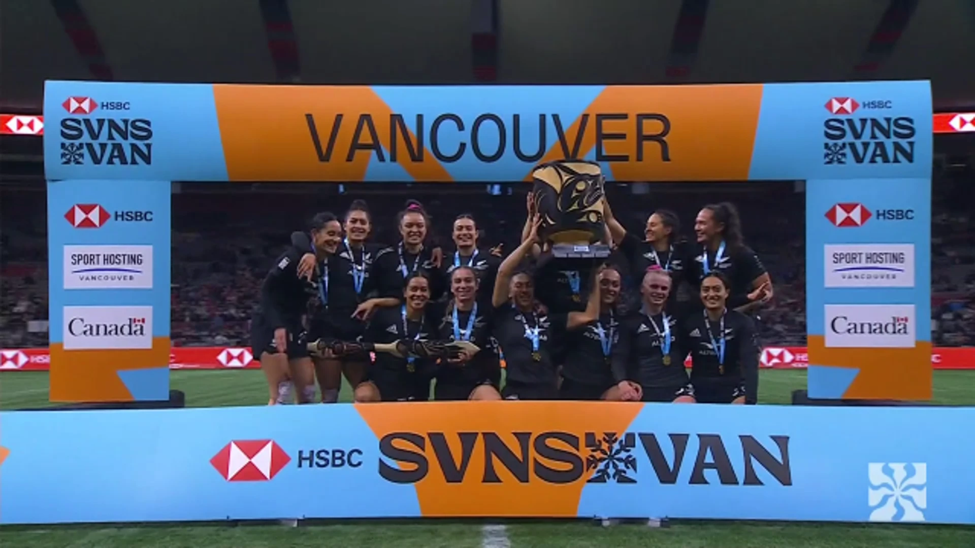 New Zealand v France | Final | Highlights | World Rugby HSBC Women's Sevens Series Vancouver