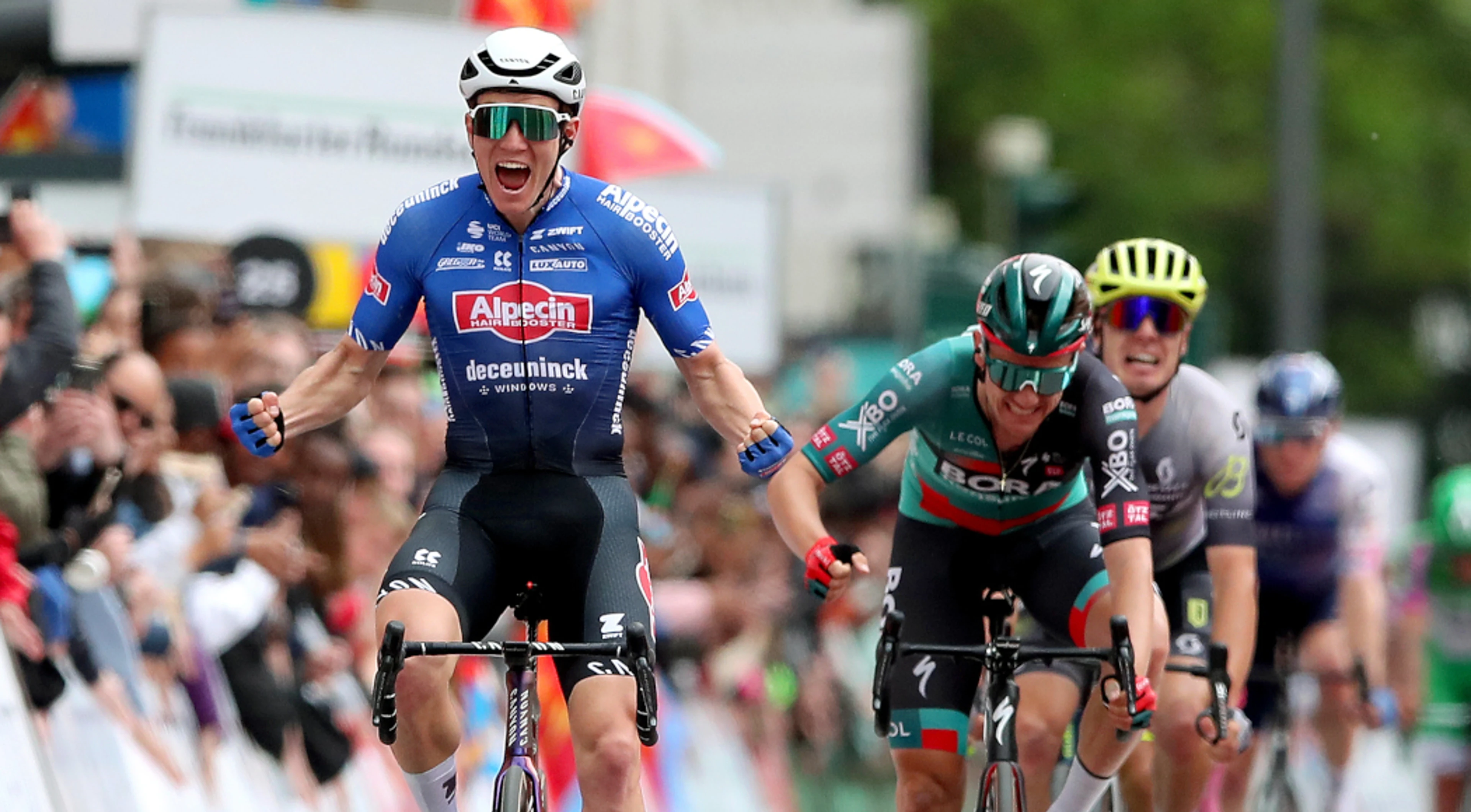 Soeren Kragh Andersen wins Frankfurt sprint