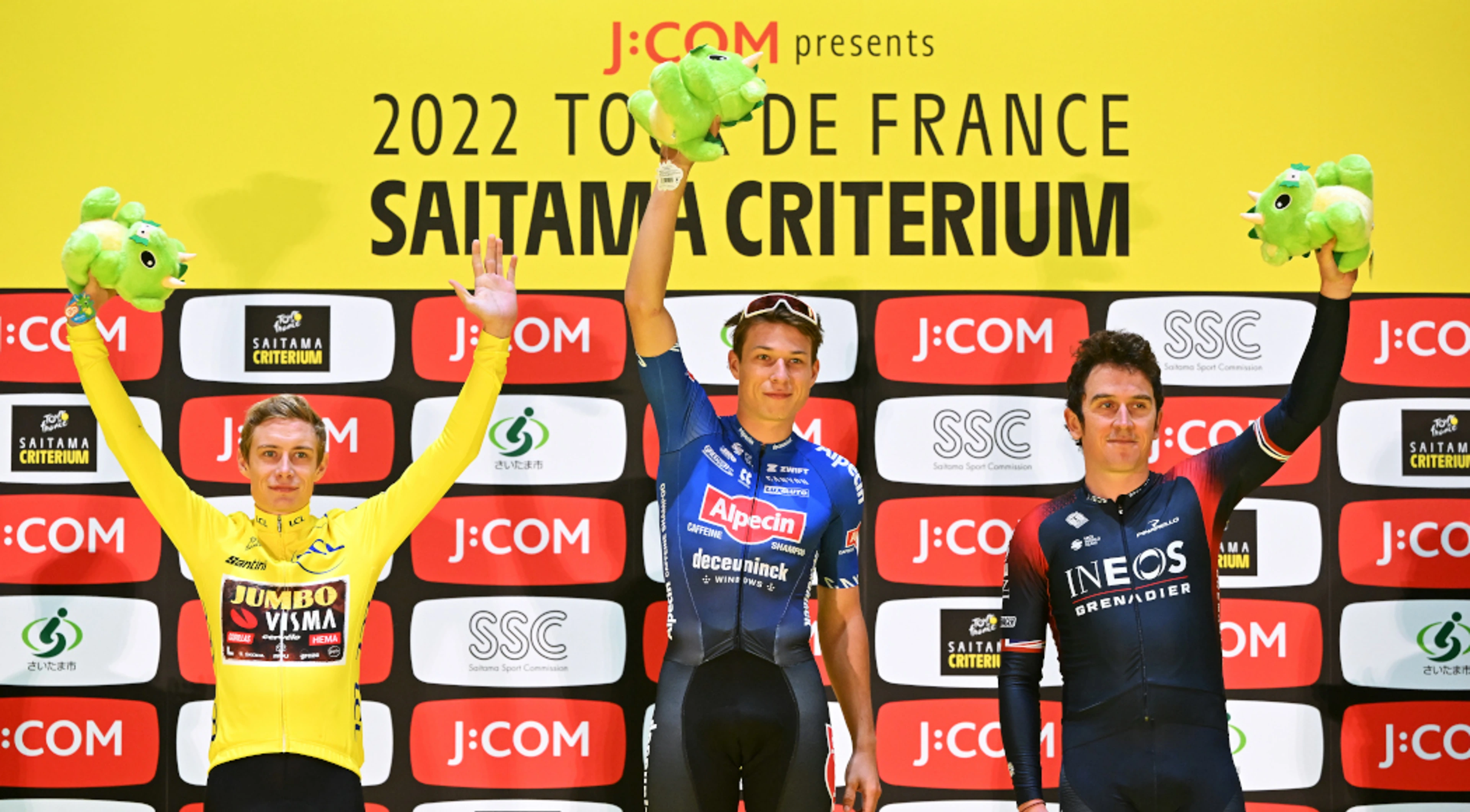 Philipsen pips Vingegaard in sprint finish at Saitama Criterium