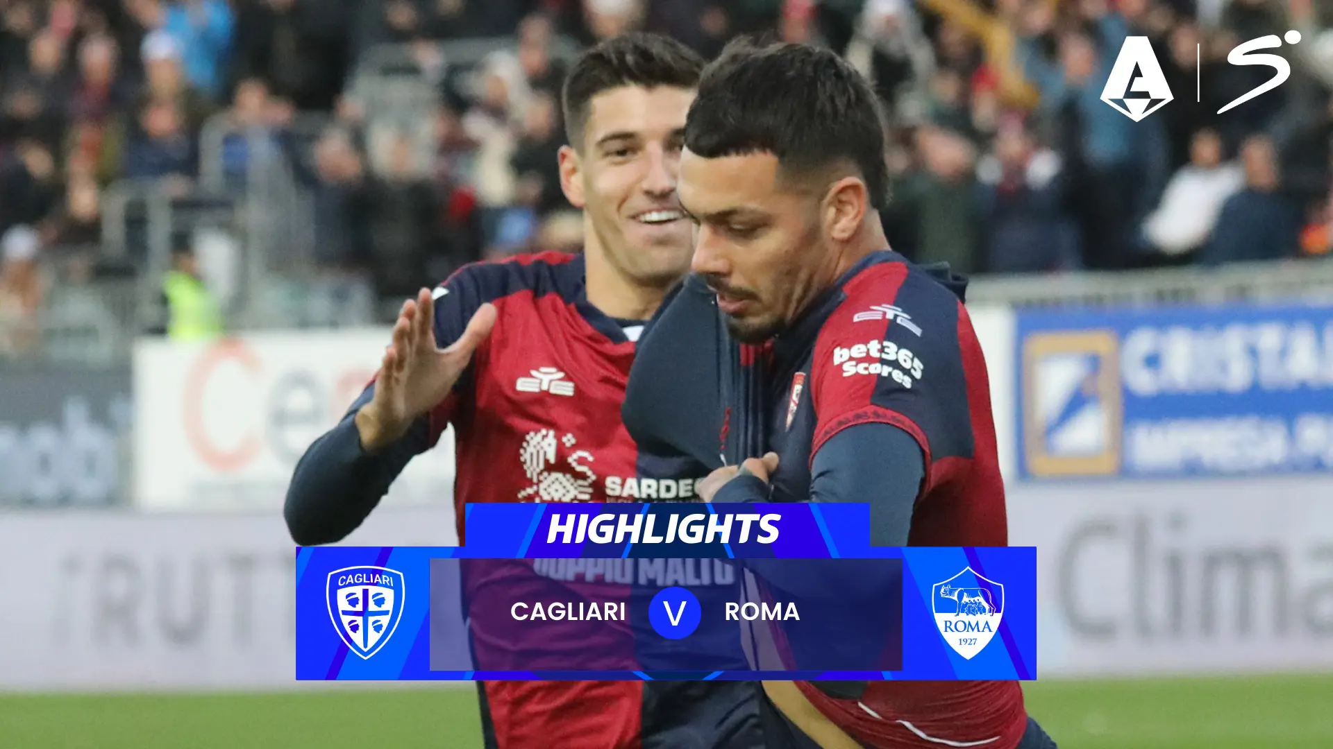Caglia v Roma | Match Highlights | Italia Serie A