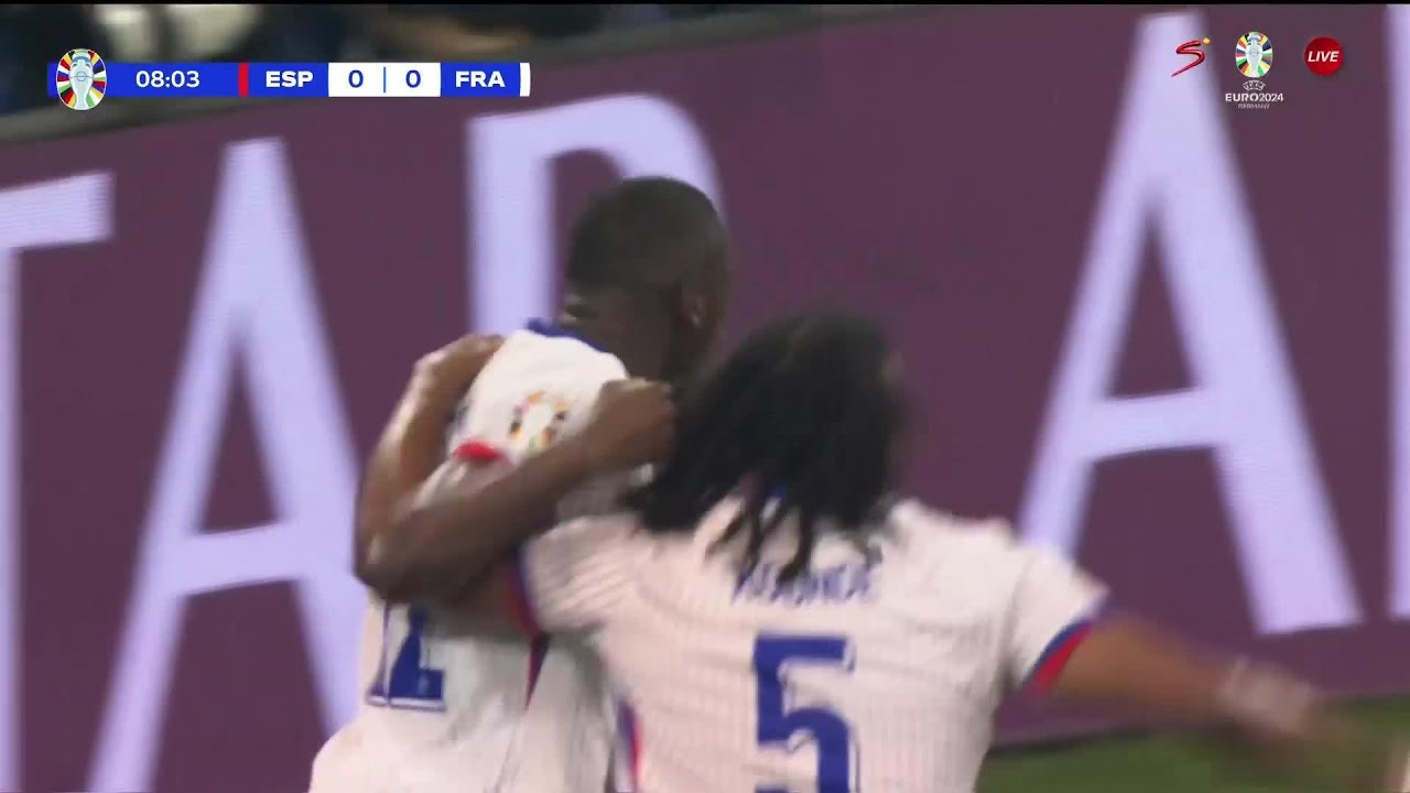 Randal Kolo Muani | 9ᵗʰ Minute Goal v Spain
