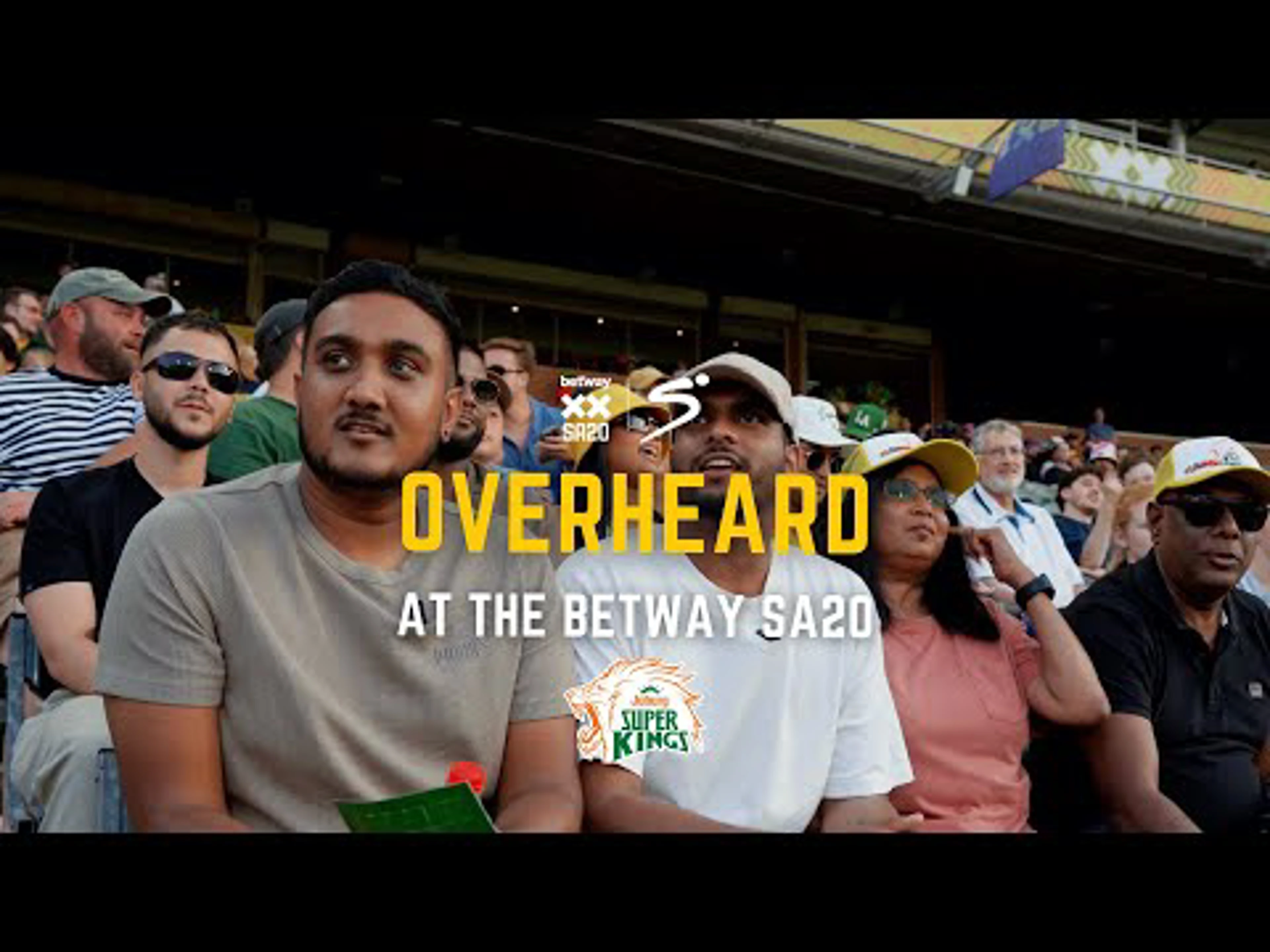 Do these fans know that we can hear them? 👀😂 | Overheard | Betway SA20