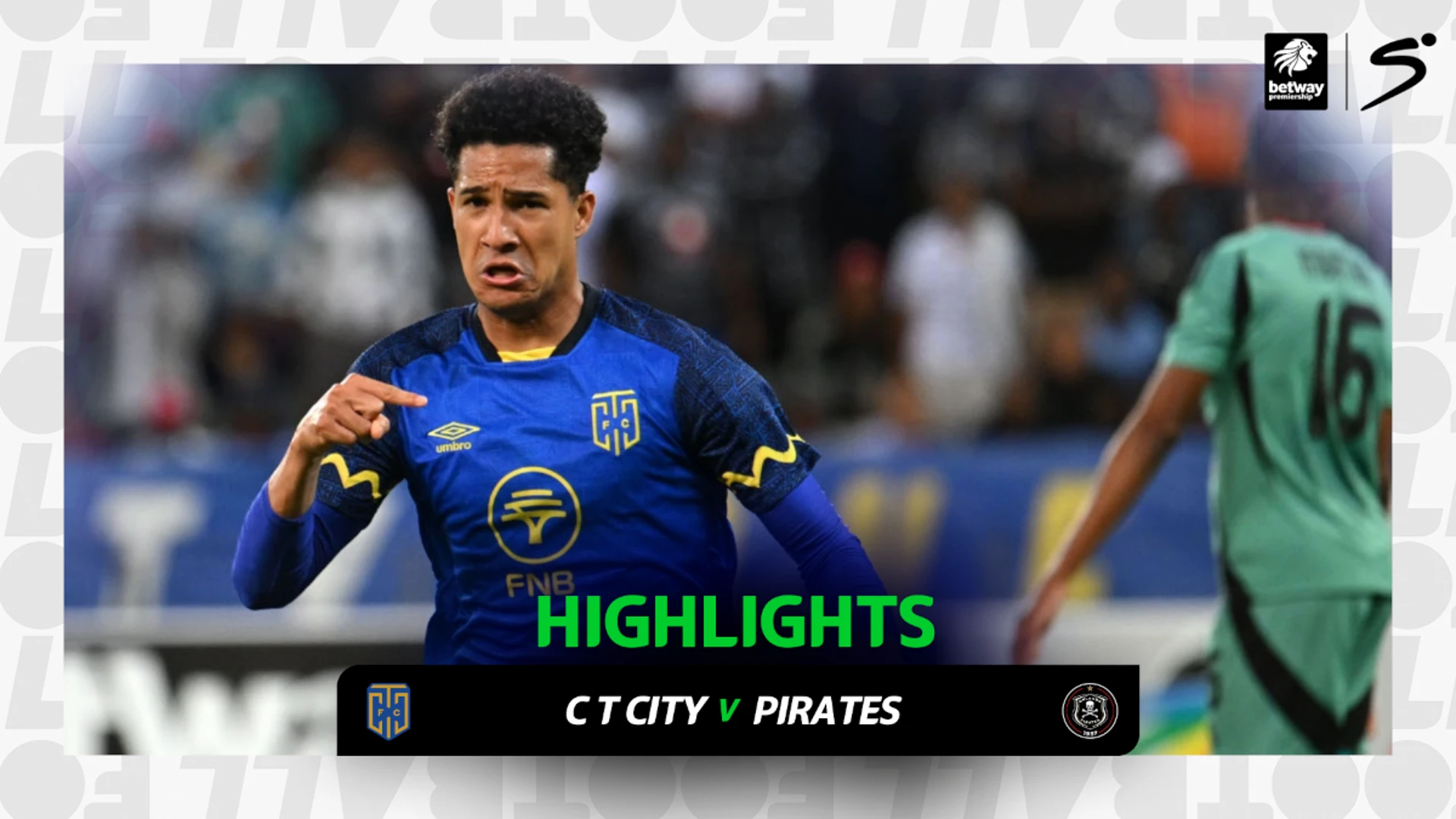 Cape Town City v Orlando Pirates | Match in 3 | Betway Premiership