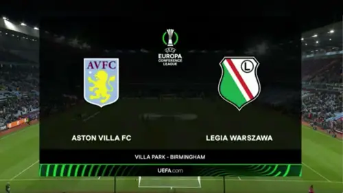 Aston Villa v Legia Warsaw | Match Highlights | UEFA Europa Conference League | Group E