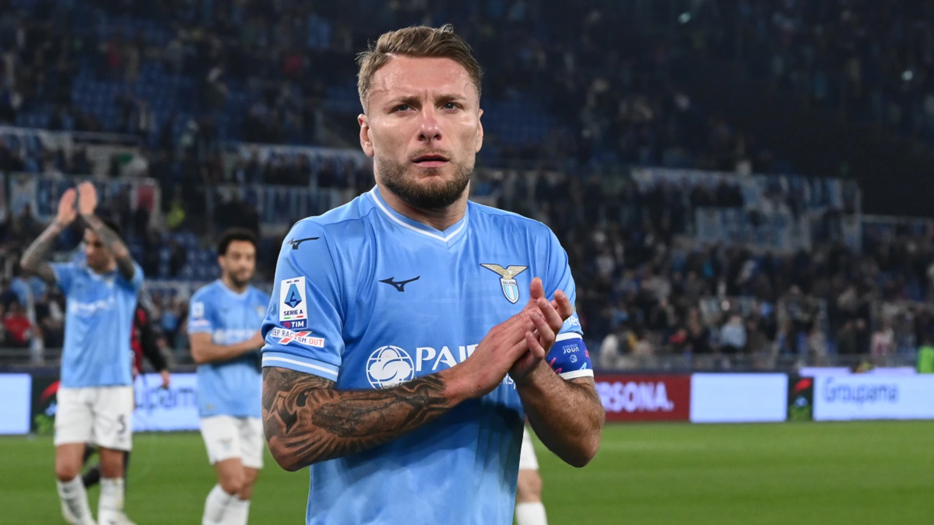 Immobile leaves Lazio after eight years