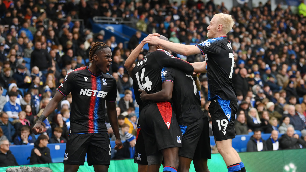 Sarr At The Double As Palace End Brighton's Unbeaten Home Run | SuperSport