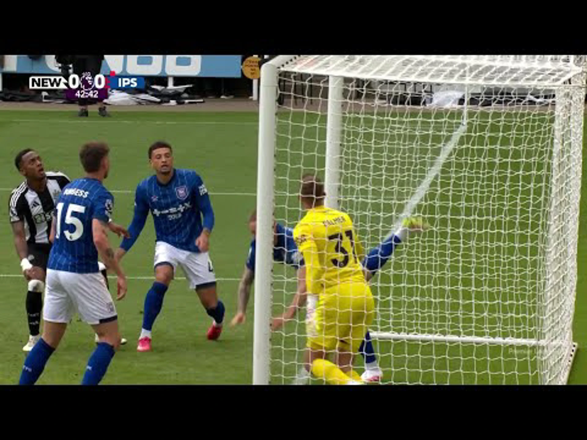 Luke Woolfenden | 43ʳᵈ Minute Spectacular Defensive Act v Newcastle