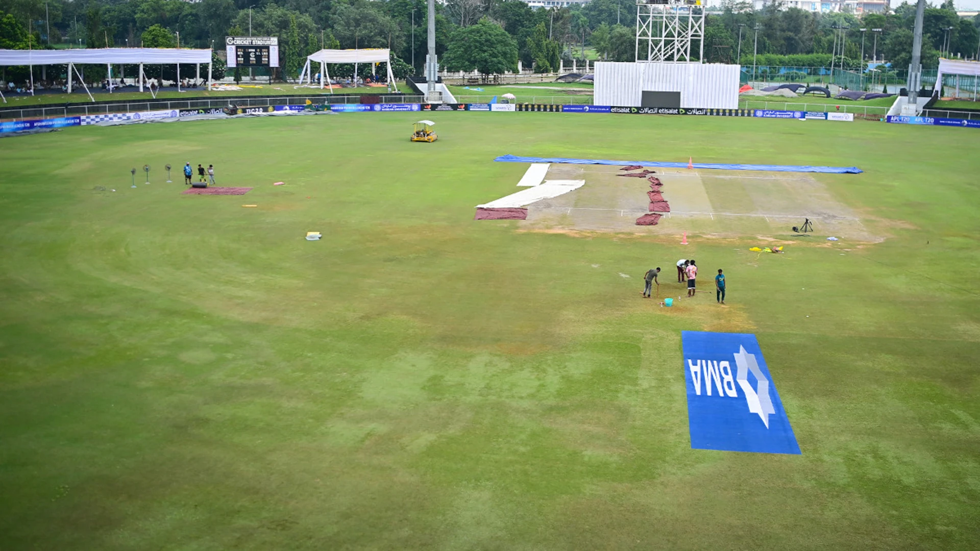 DAY 2: Afghanistan-NZ test second day called off after 'huge mess'