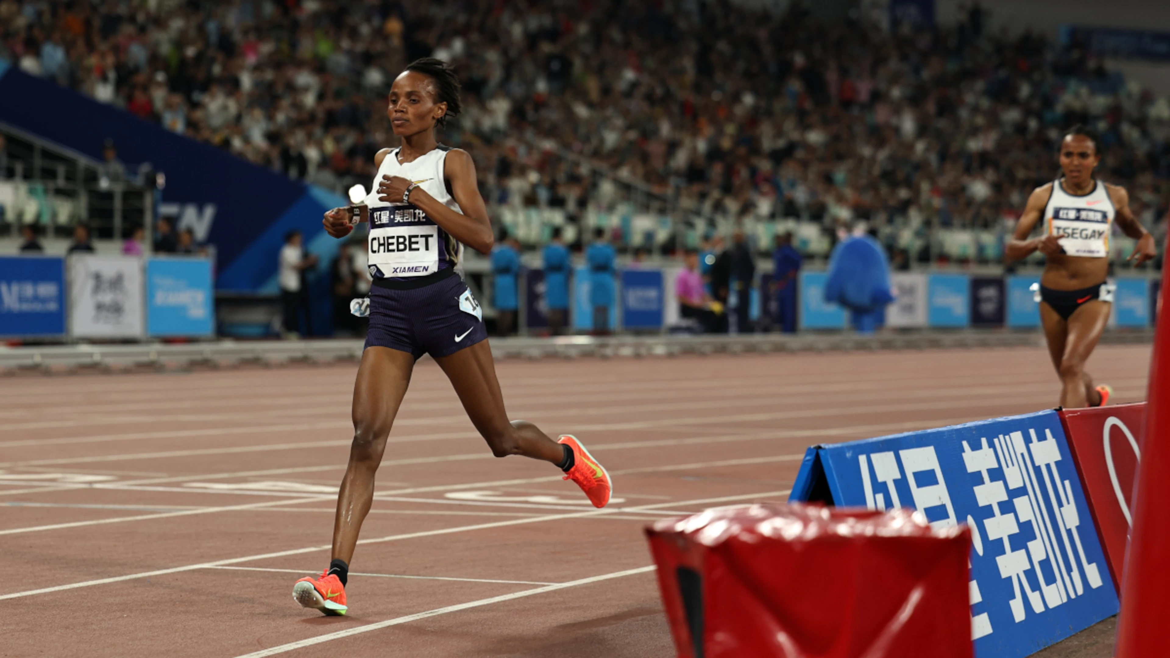 Chebet wins Tesgay duel, Jackson back on track in Diamond League