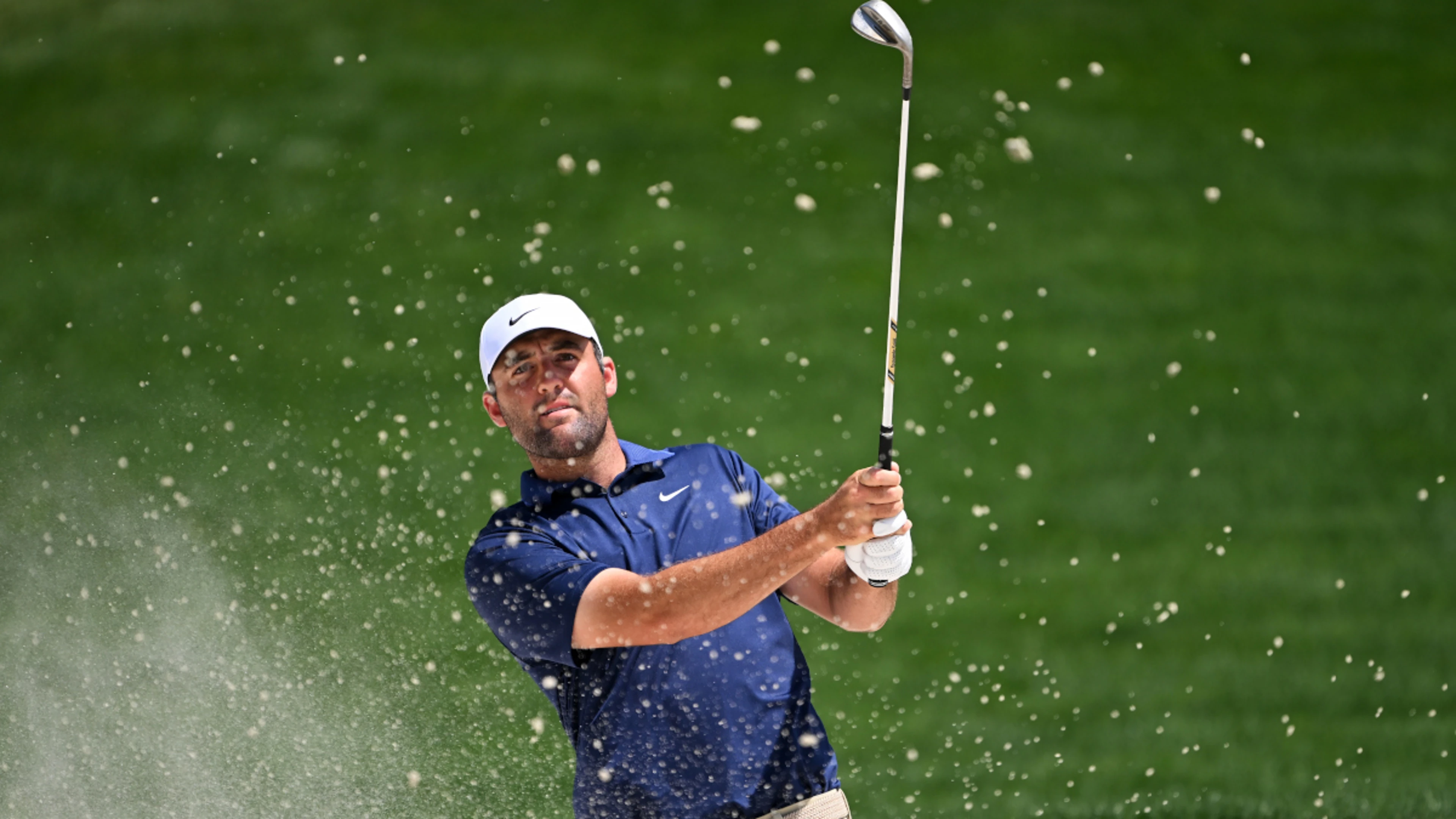 Leader Scheffler makes bogey start to final round of PGA Championship