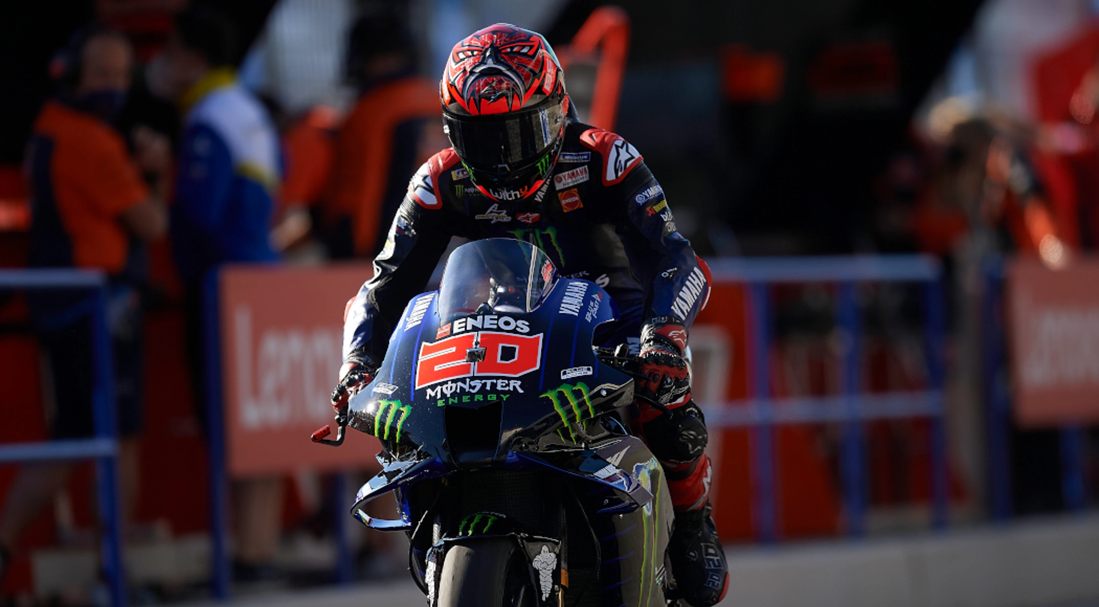 Yamaha's Quartararo denies Marquez his home Spanish MotoGP pole