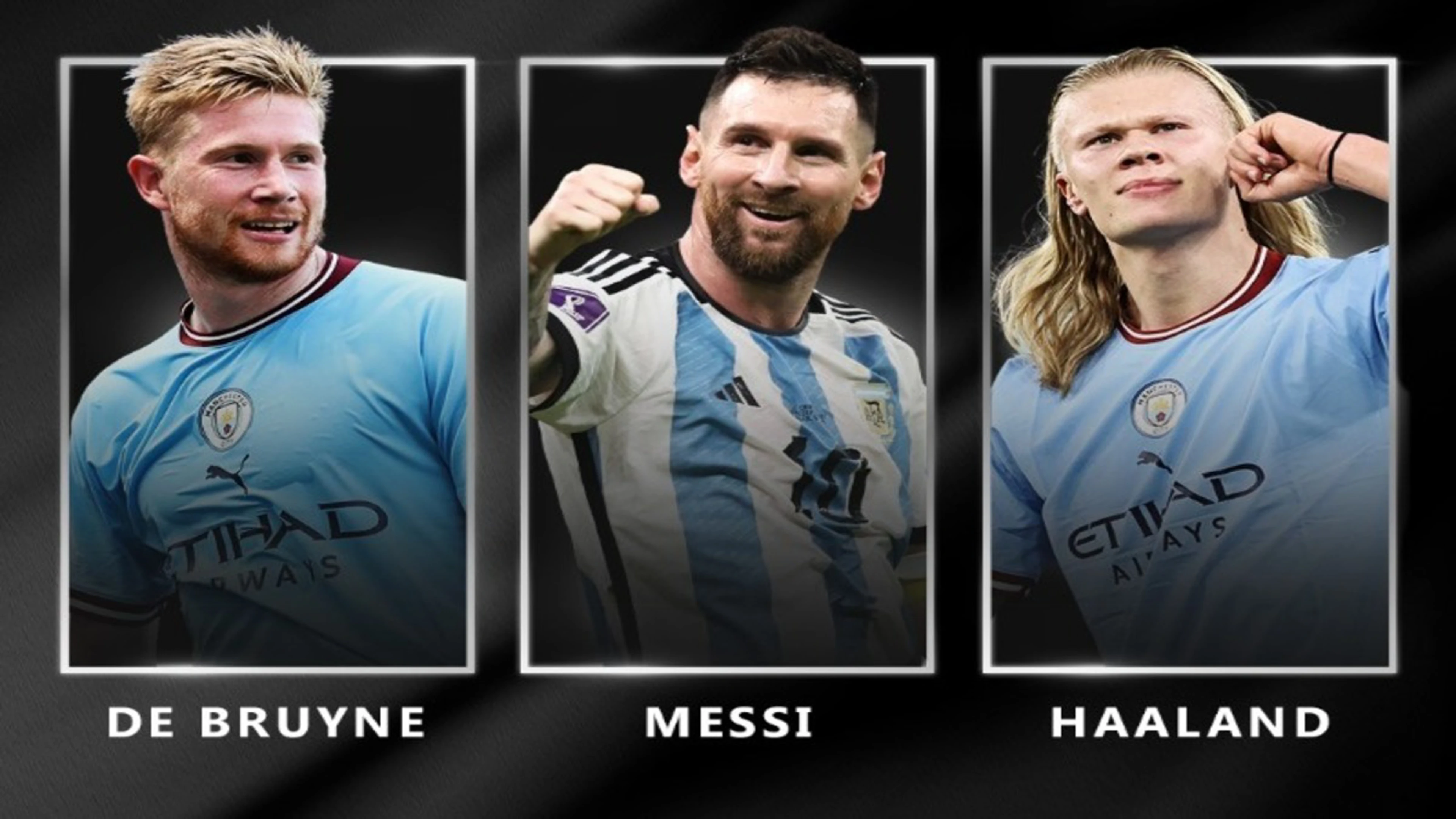 De Bruyne, Haaland and Messi nominated for Uefa player of the year