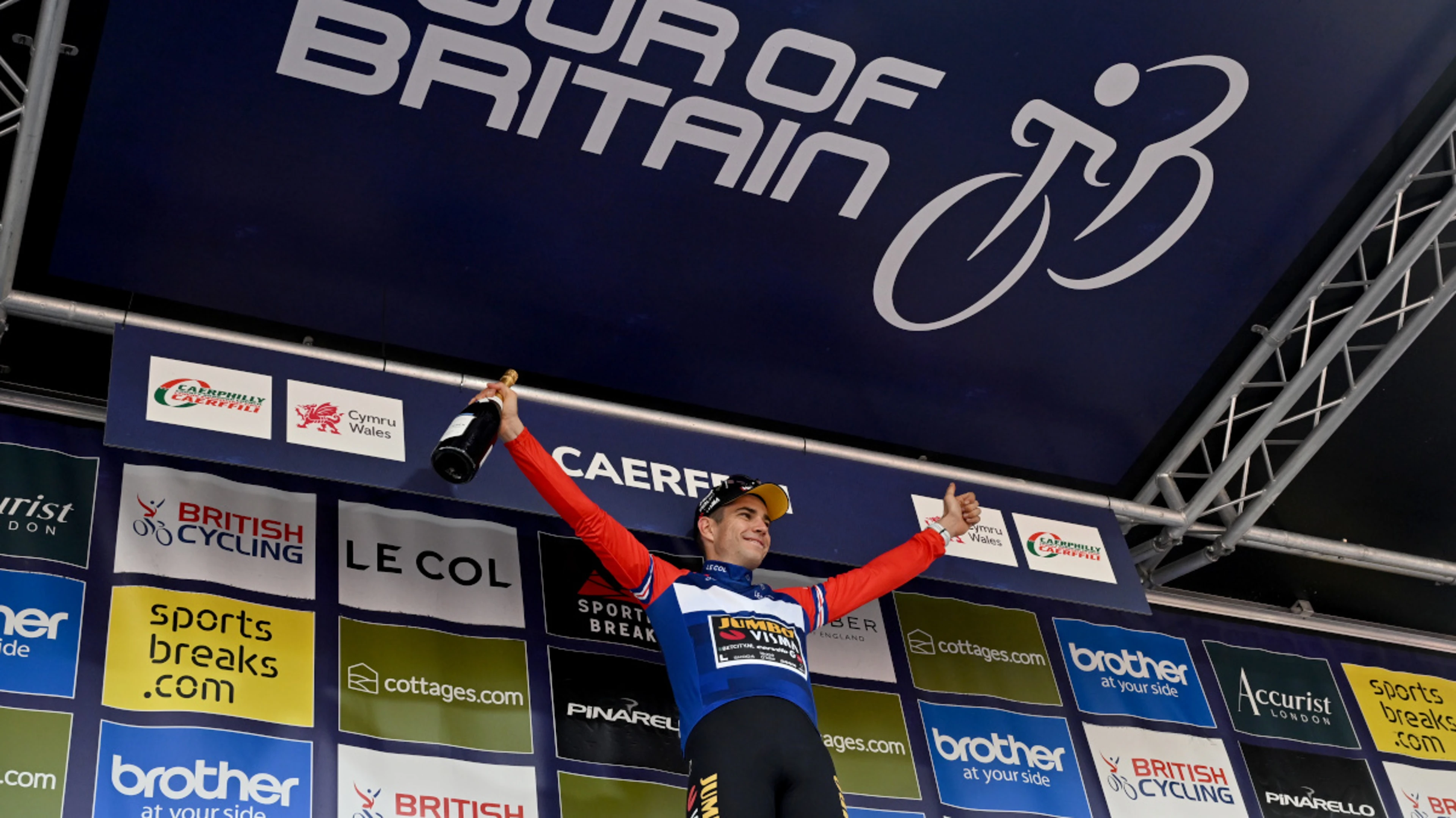 Van Aert captures Tour of Britain, Rodriguez wins final stage