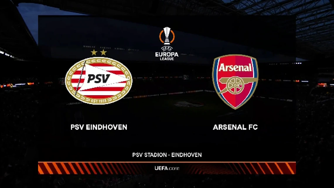 UEFA Europa League | Group A | PSV Eindhoven v Arsenal | Highlights