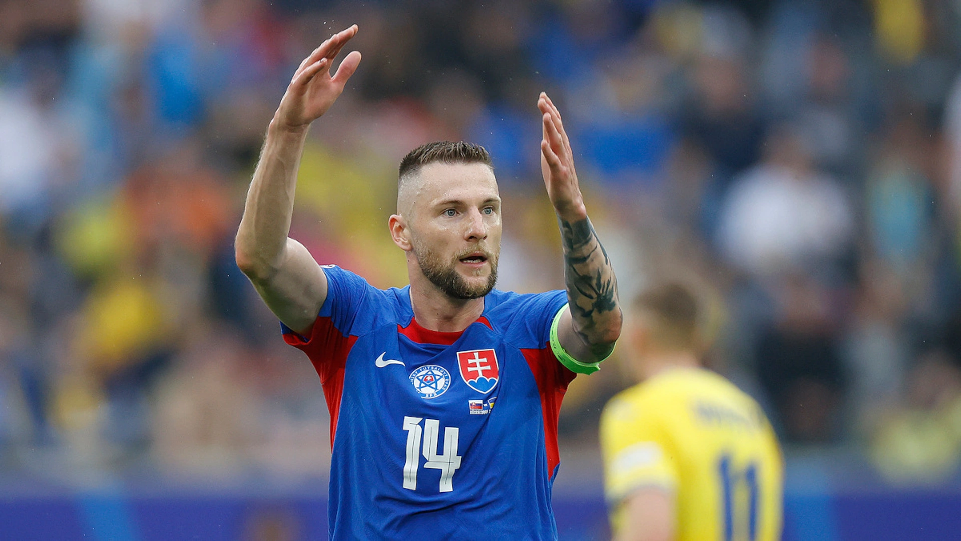 Teamwork will see Slovakia past England, captain Skriniar says