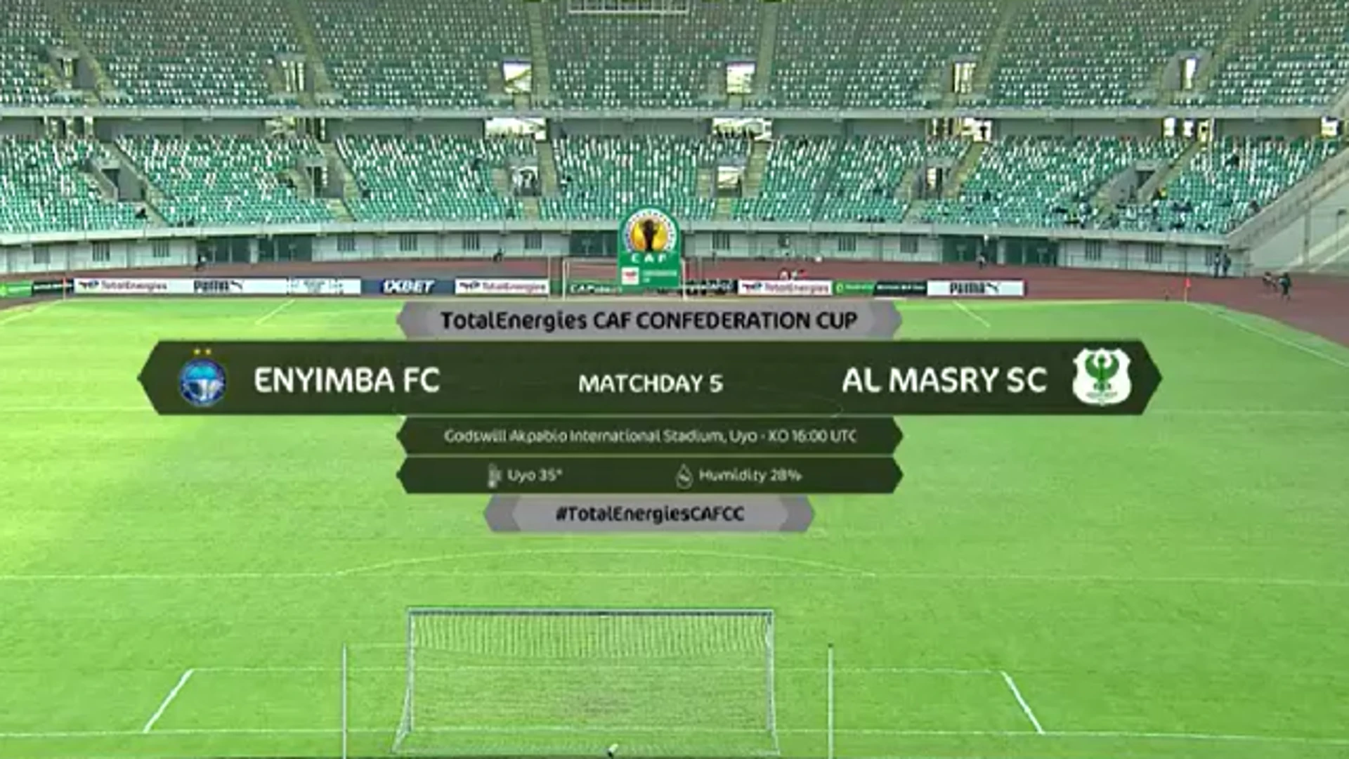 Enyimba v Al Masry | Match Highlights | CAF Confederation Cup