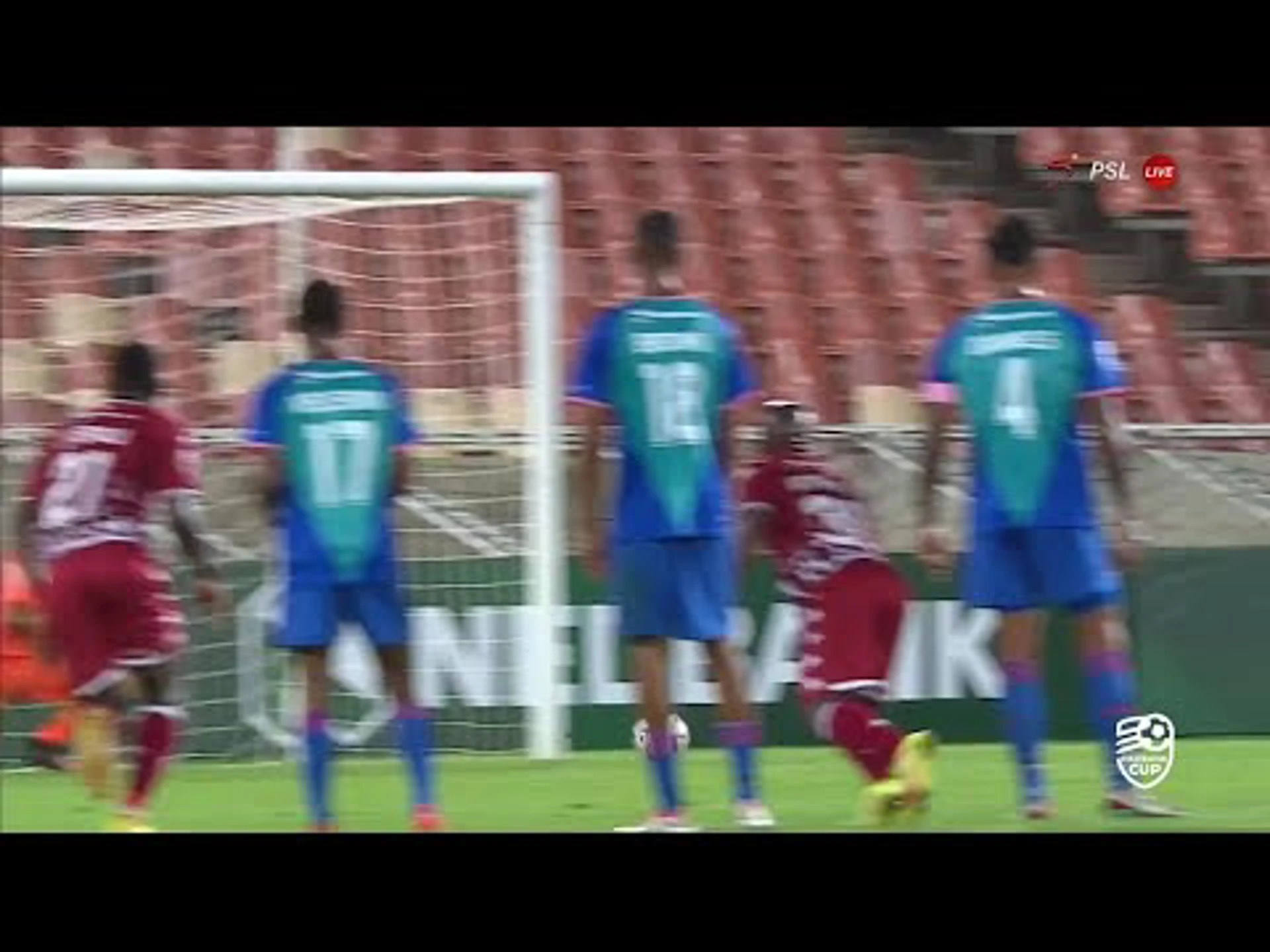 Roderick Kabwe with a Penalty Goal vs. Cape Town Spurs