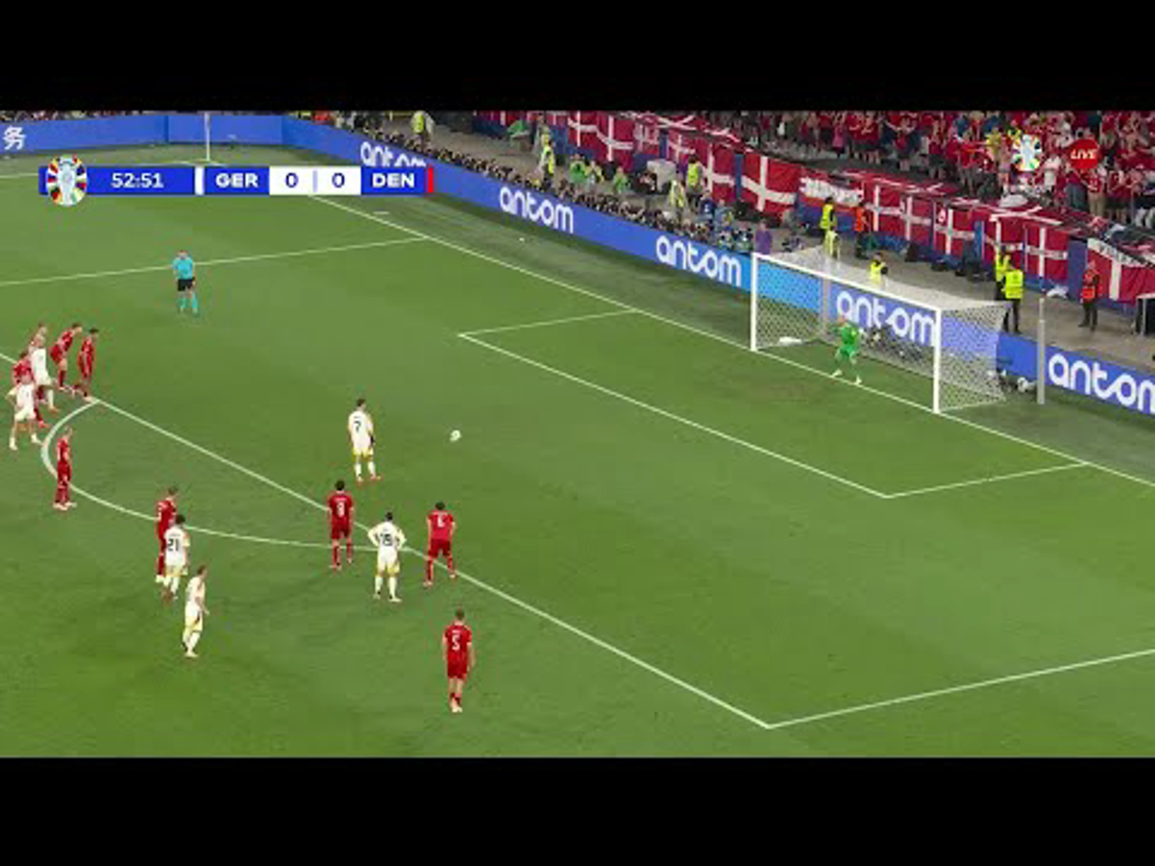 Kai Havertz | 53ʳᵈ Minute Goal v Denmark