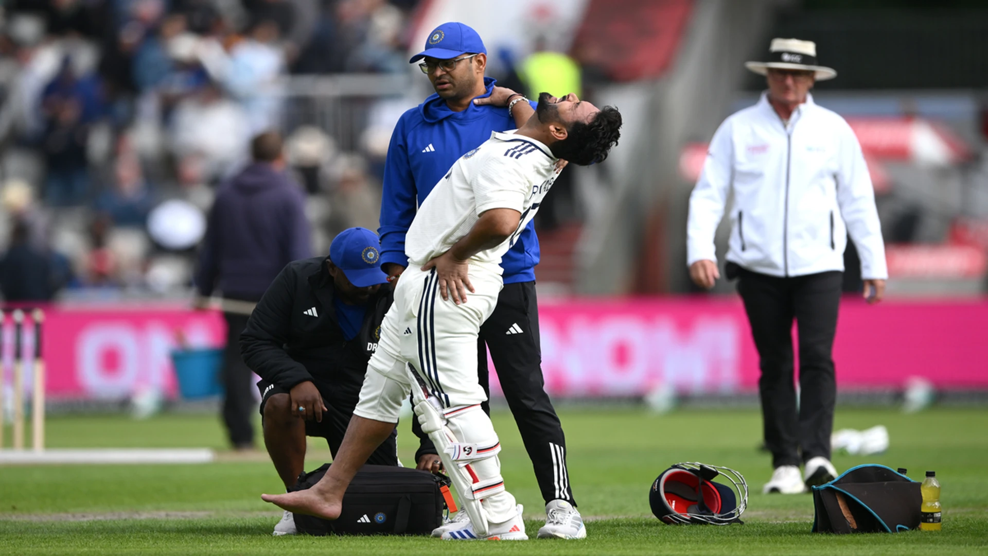 DAY 1: India suffer Pant setback in fourth test against England