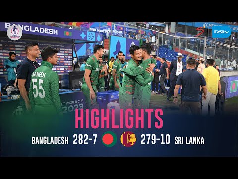 Bangladesh V Sri Lanka | Match Highlights | ICC Cricket World Cup ...