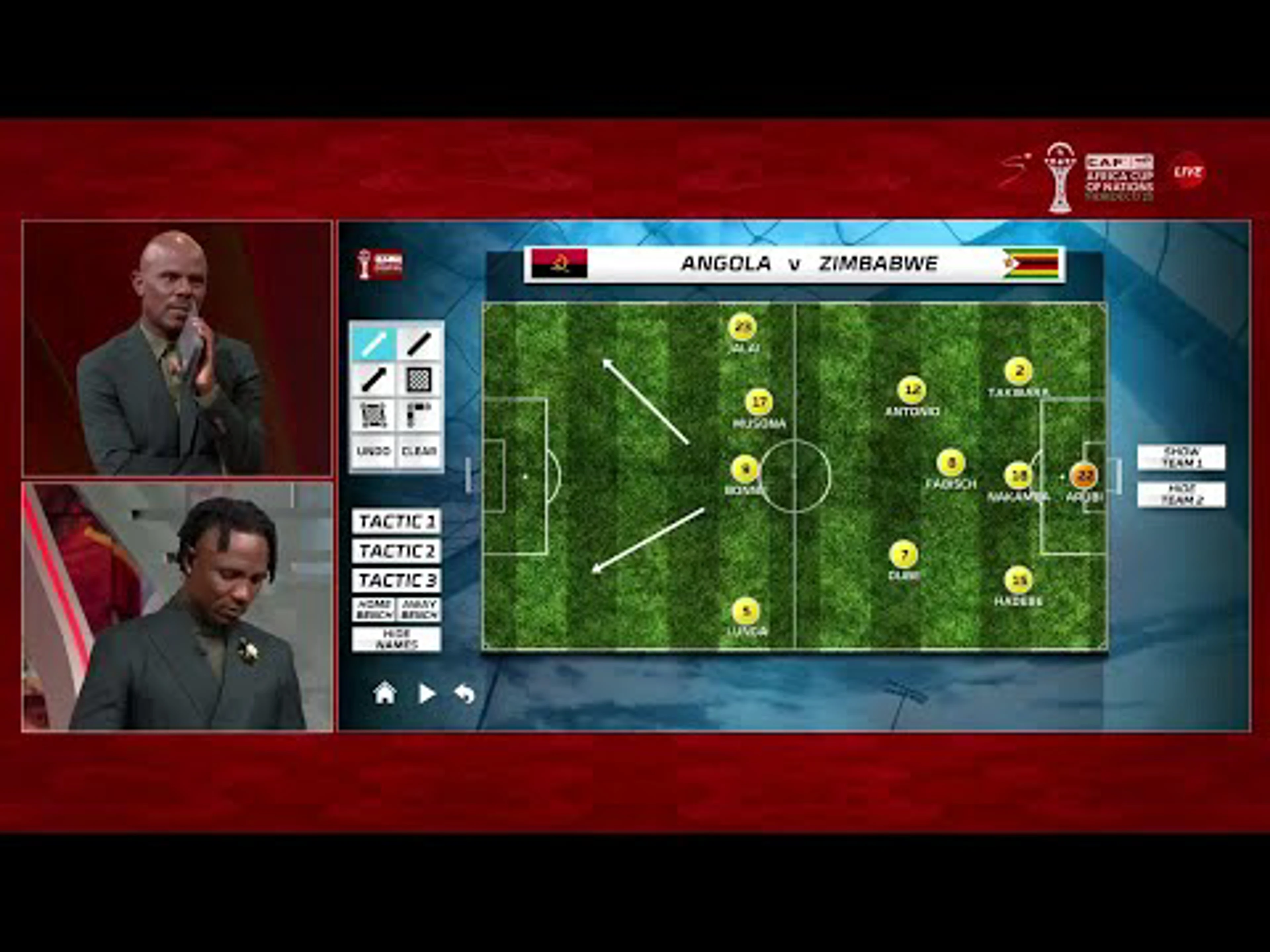 Pre-Match Studio Analysis: Angola vs Zimbabwe | AFCON 2025