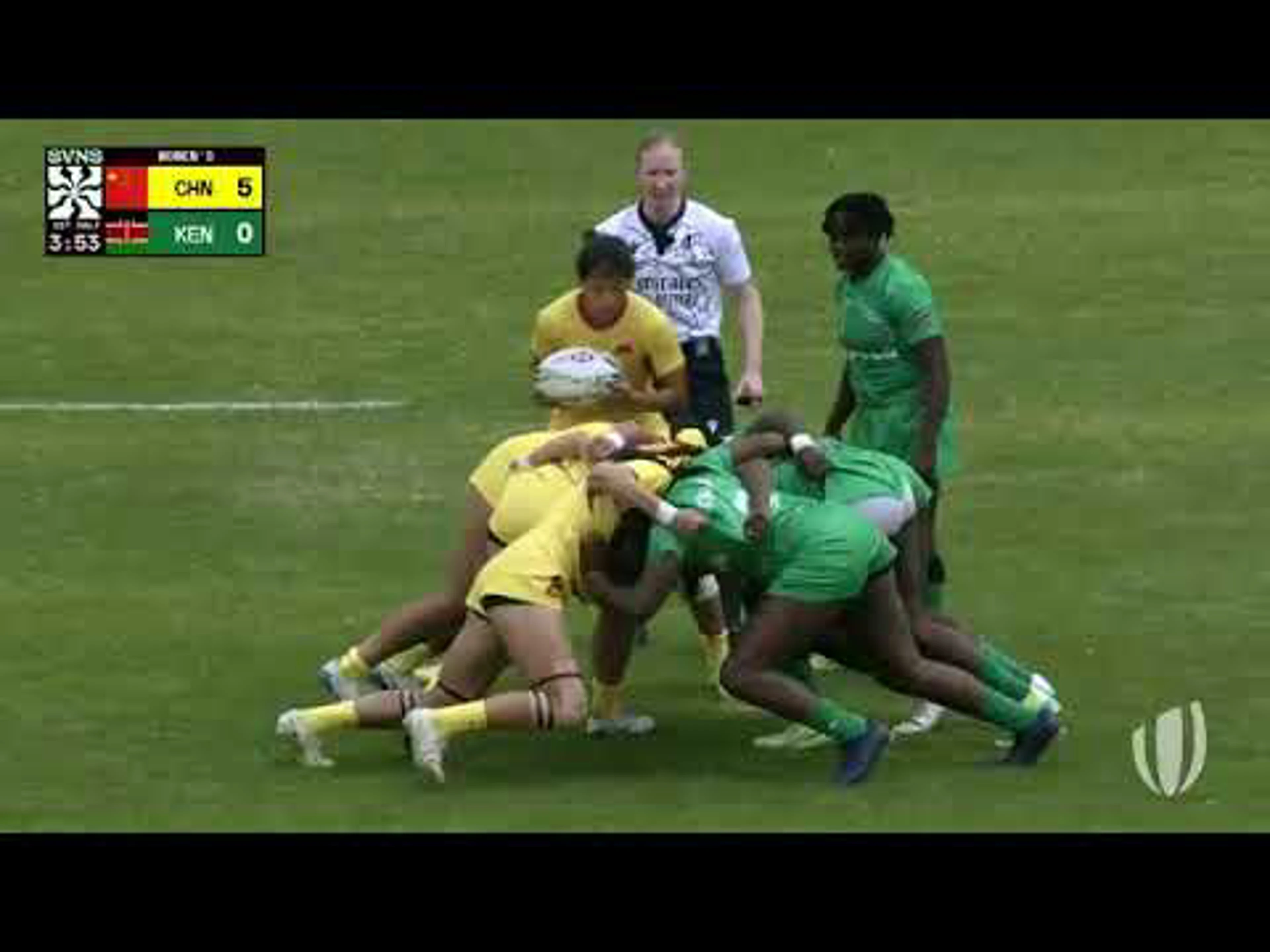 China v Kenya | Match Highlights | World Rugby HSBC Women's Sevens Series 2 Nairobi