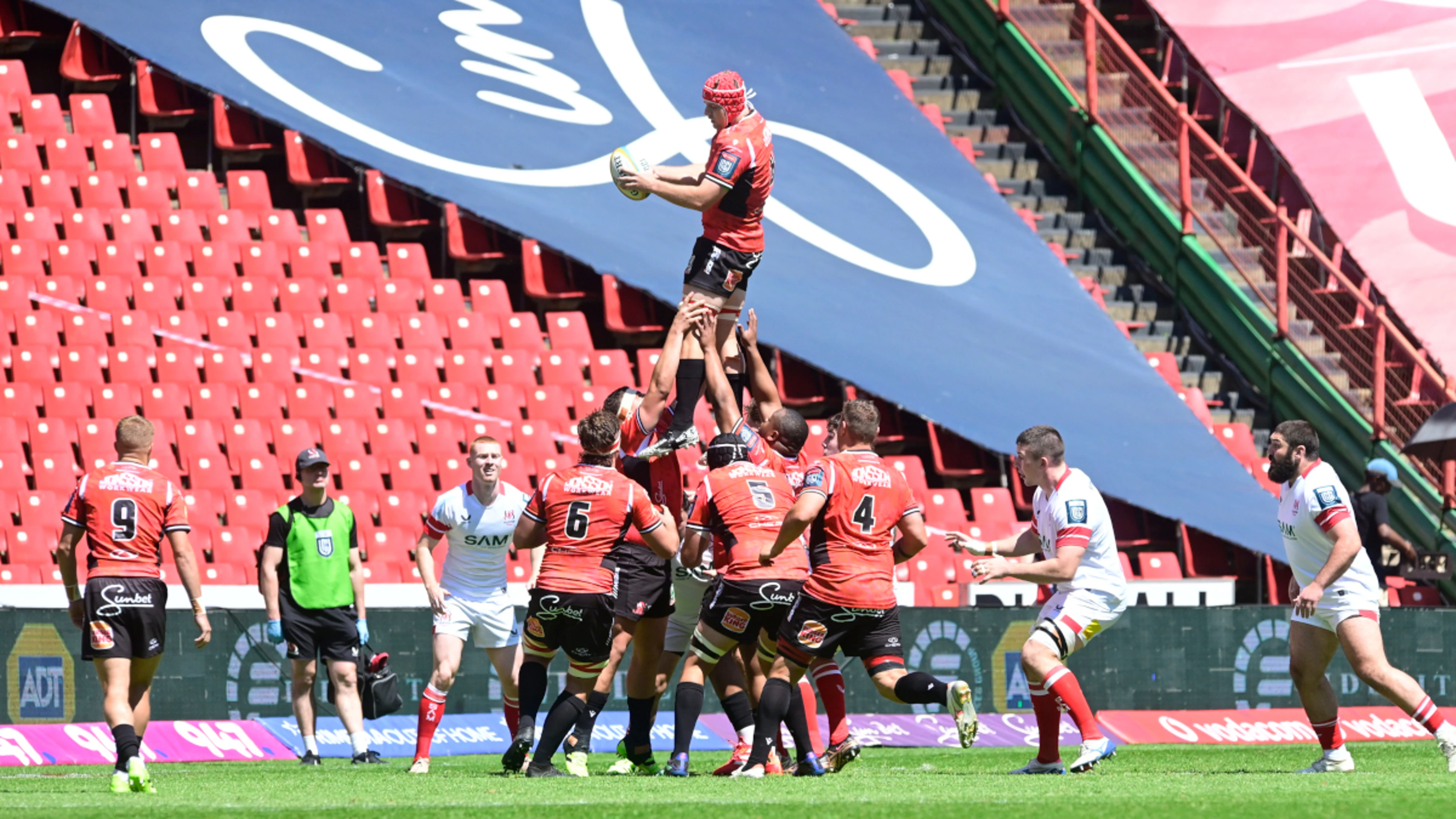 Seven-try Lions end Ulster's unbeaten run