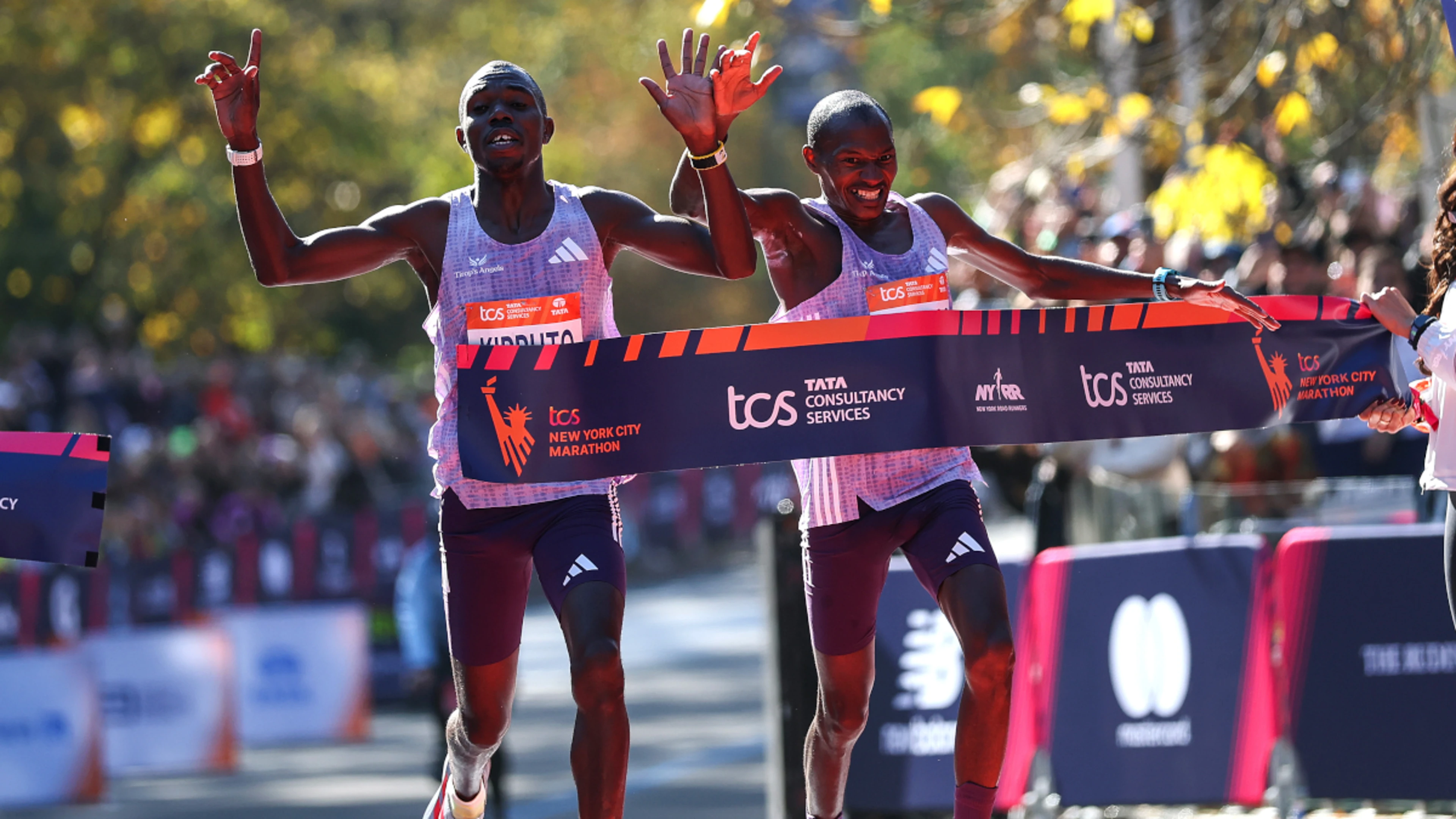 Kipruto, Obiri seal Kenyan double at NY Marathon