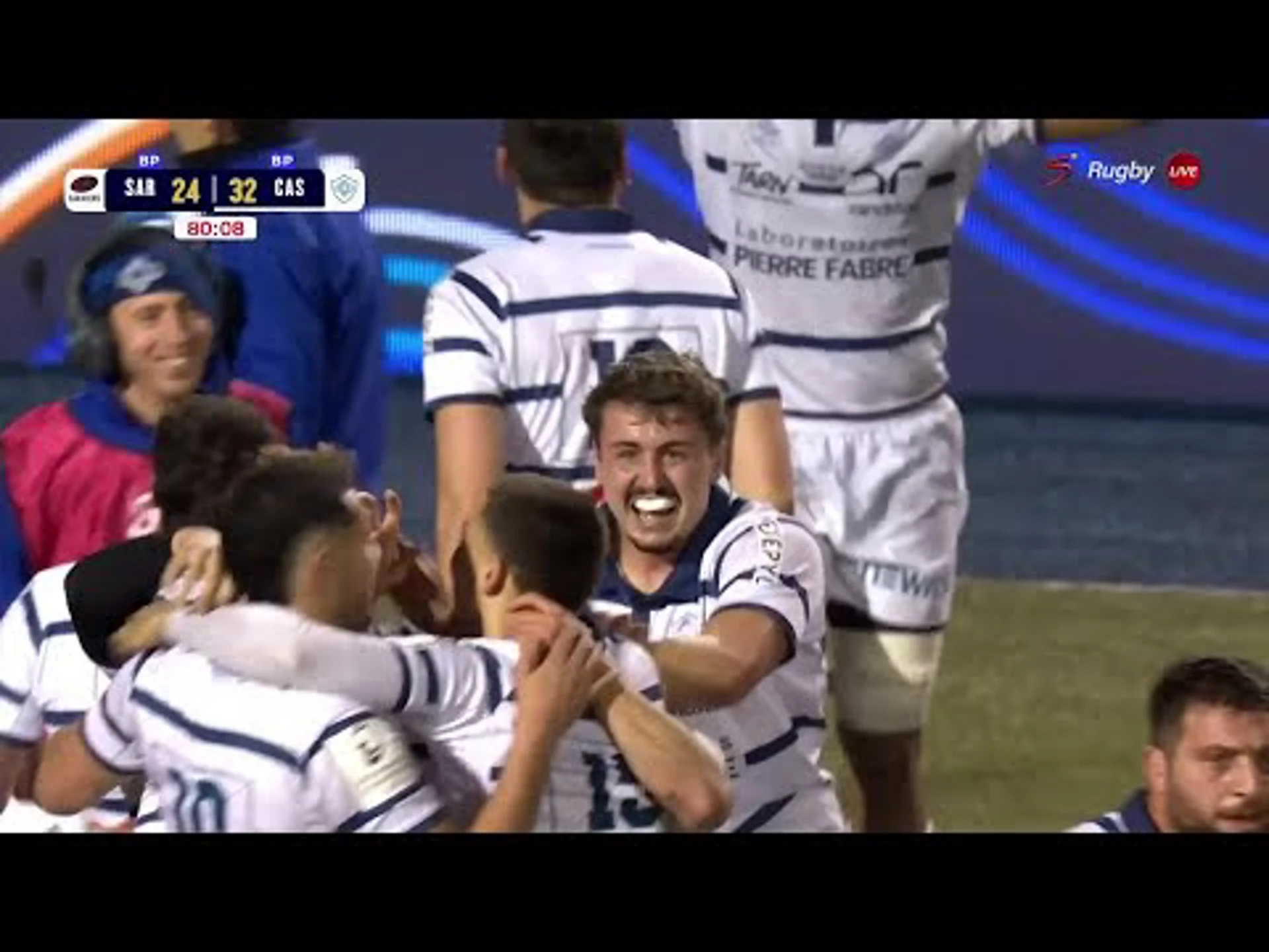 Saracens v Castres Olympique | Match in 3 Minutes | Champions Cup