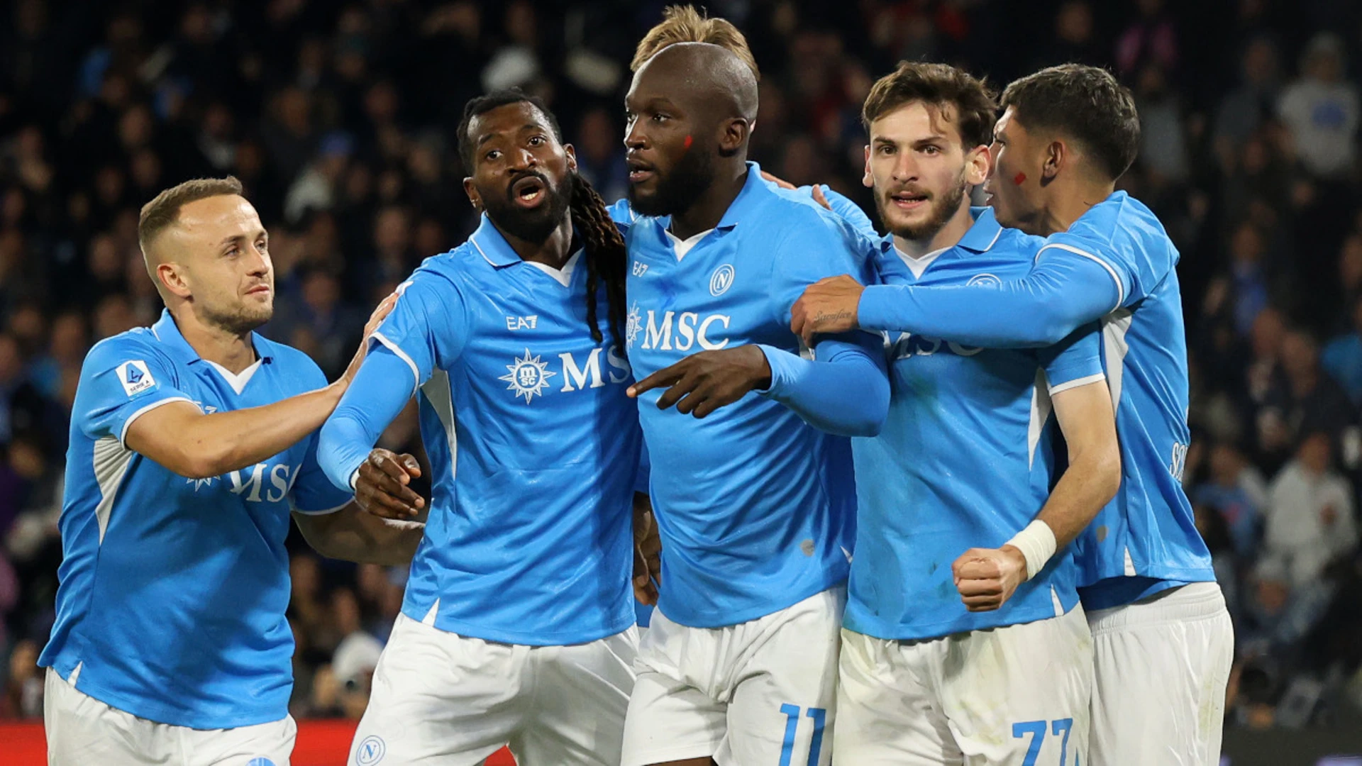 Lukaku keeps Napoli top of Serie A with Roma winner