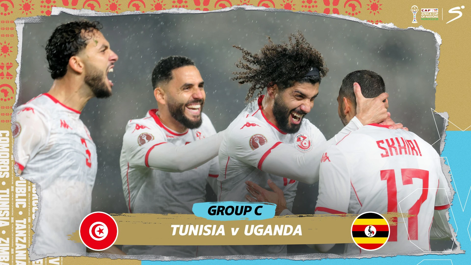 Tunisia ease past Uganda to win Cup of Nations opener