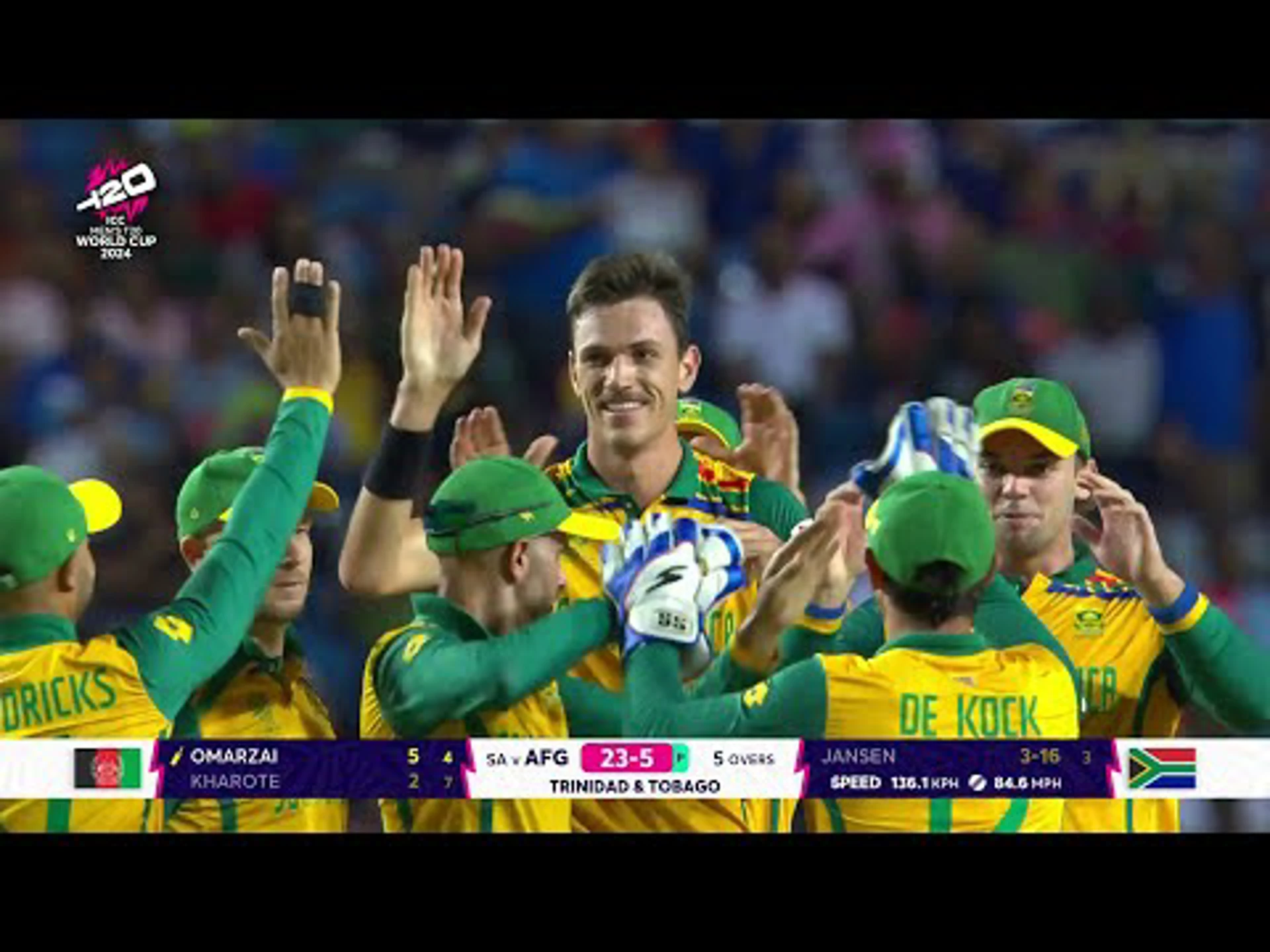 Marco Jansen | South Africa v Afghanistan | ICC T20 World Cup Semi Finals