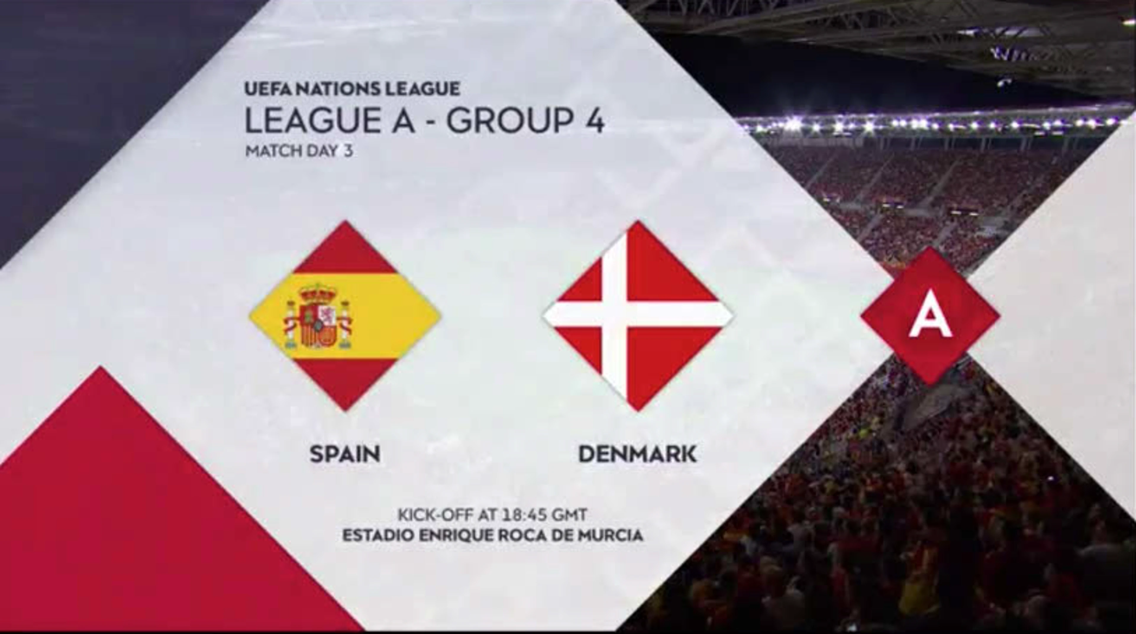 Spain v Denmark | Match Highlights | UEFA Nations League