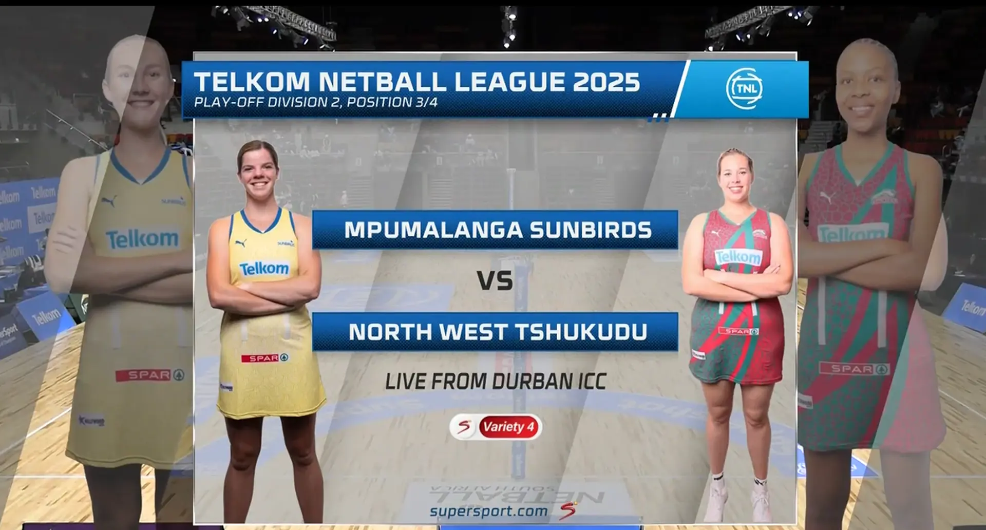 Mpumalanga Sunbirds v North West Tshukudu | 3rd Place Highlights | Netball League