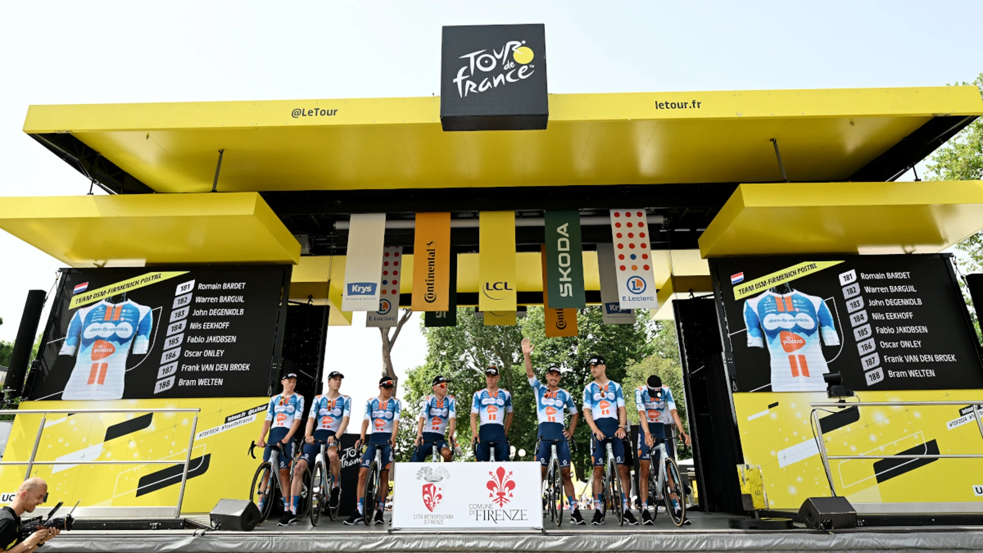 Pogacar favourite as Tour de France sets off from Florence