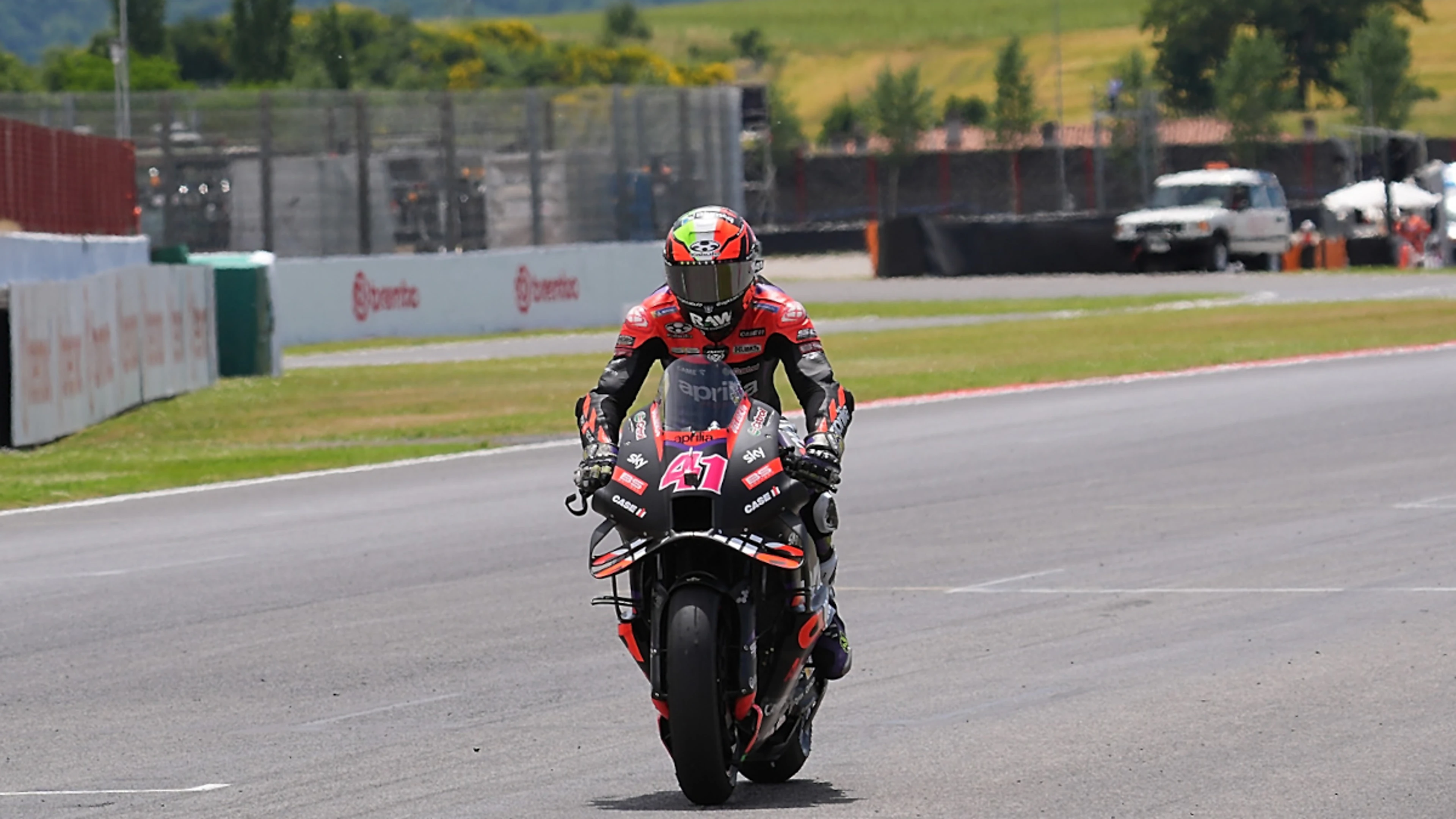 Espargaro snatches surprise pole for British MotoGP