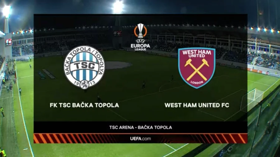 Backa Topola V West Ham United Match Highlights Uefa Europa League Group A Supersport