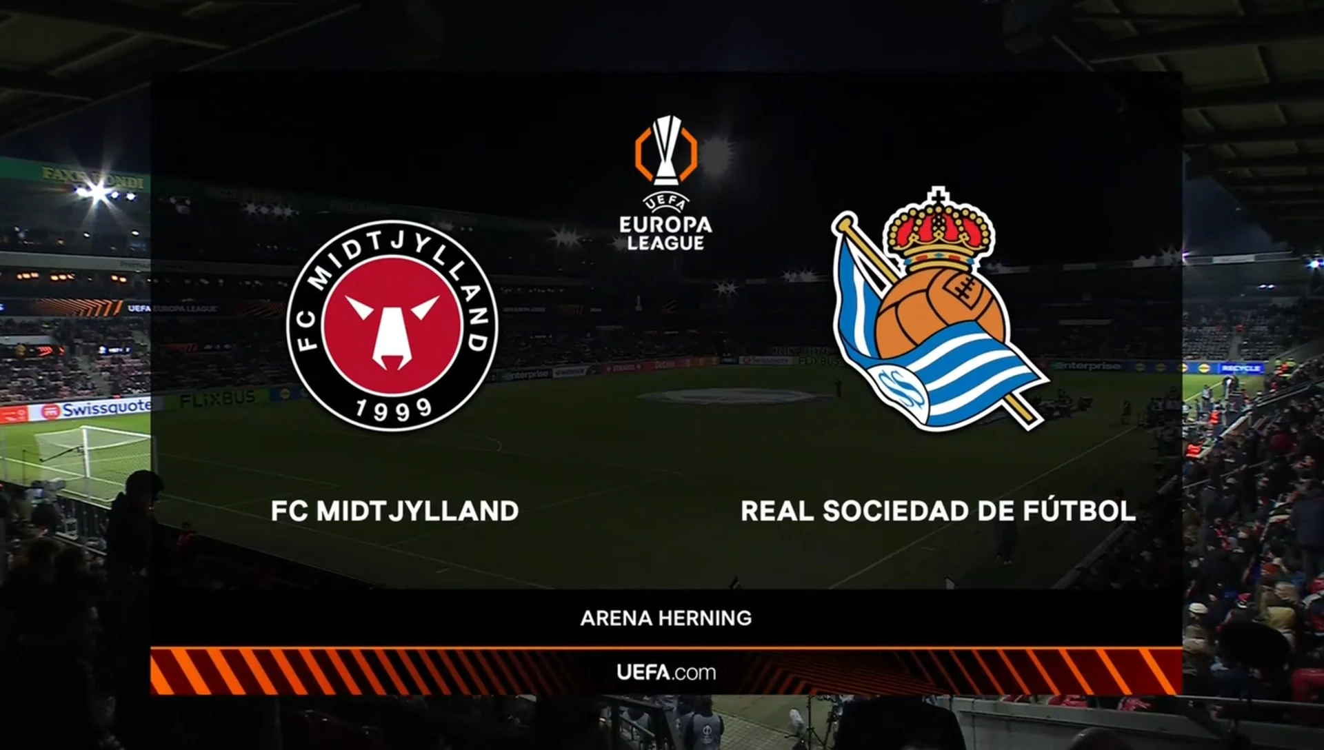 Midtjylland v Real Sociedad | Match Highlights | UEFA Europa League