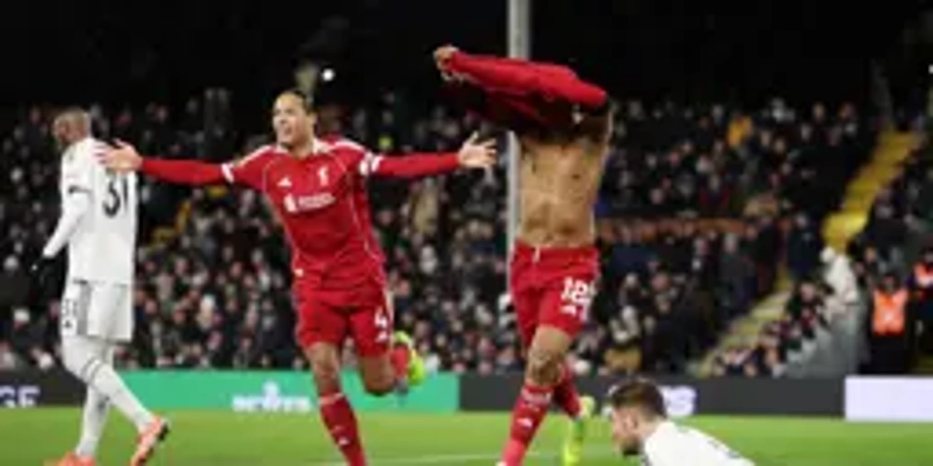 STOPPAGE-TIME STING: Liverpool held by Fulham after last-gasp Reed rocket