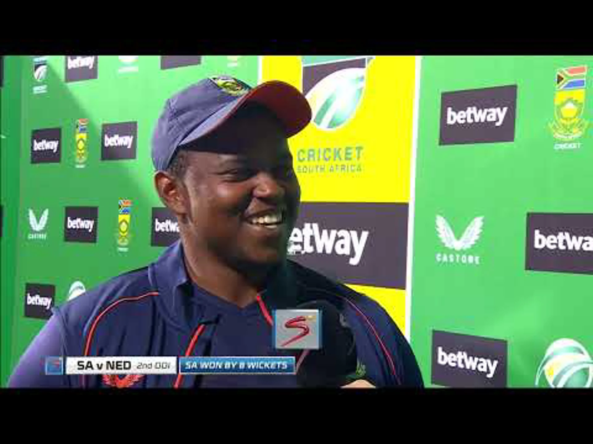 South Africa v Netherlands ODI Series | 1st ODI | Post-match interview with Sisanda Magala